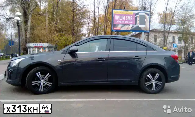 Фото автомобиля CHEVROLET CRUZE, 2013 — госномер Х504АС71. Цвет: СЕРЫЙ МЕТАЛЛИК