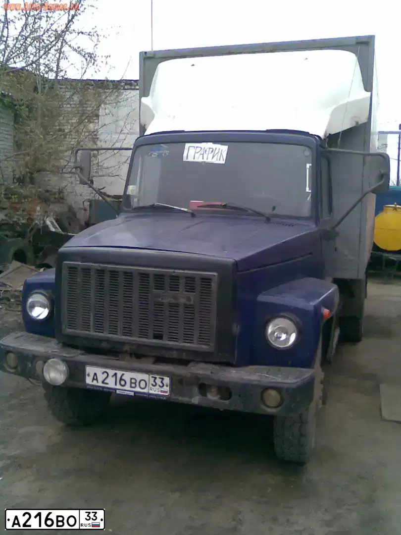 Фото автомобиля ГАЗ 47412, 2001 — госномер А786СК99. Цвет: СИНИЙ