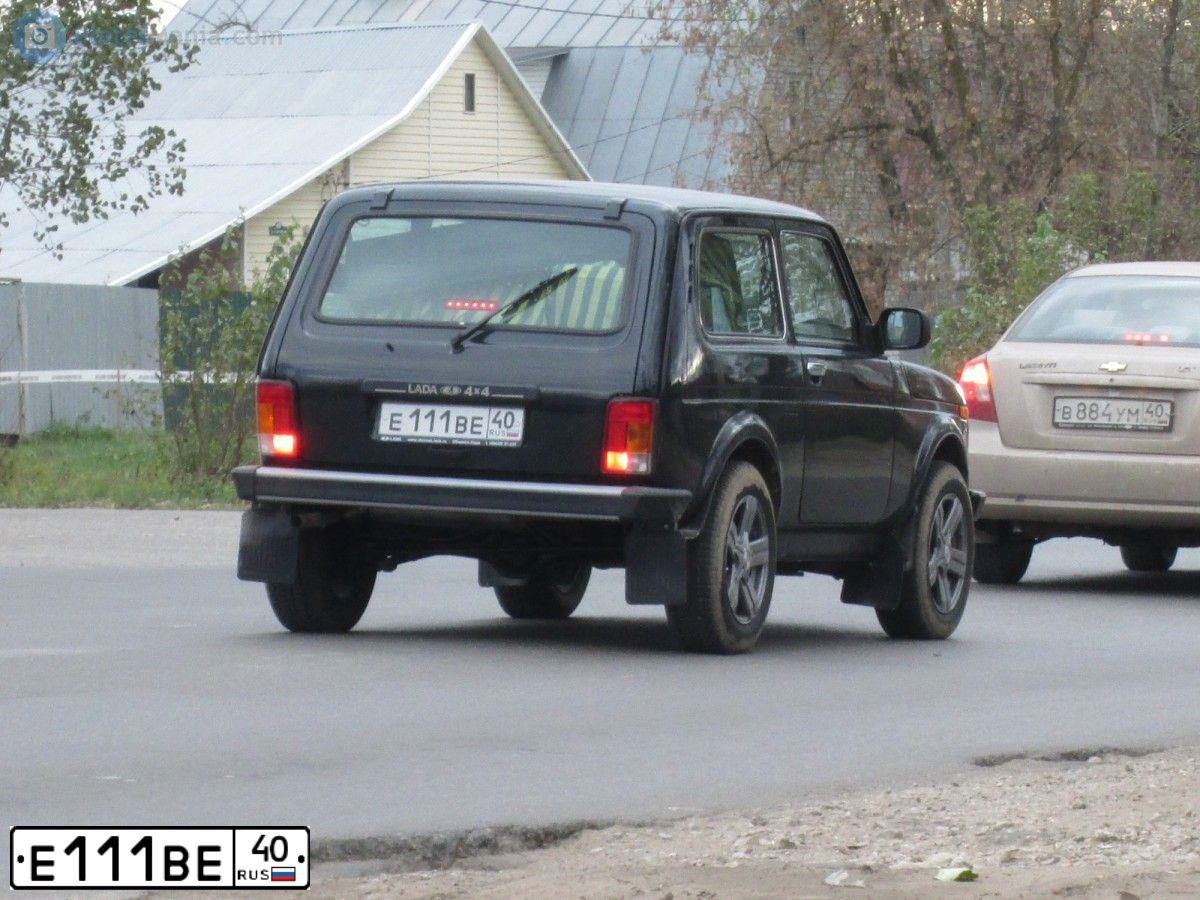 Фото автомобиля LADA 2105, 2005 — госномер М731АР40. Цвет: Темно-зеленый