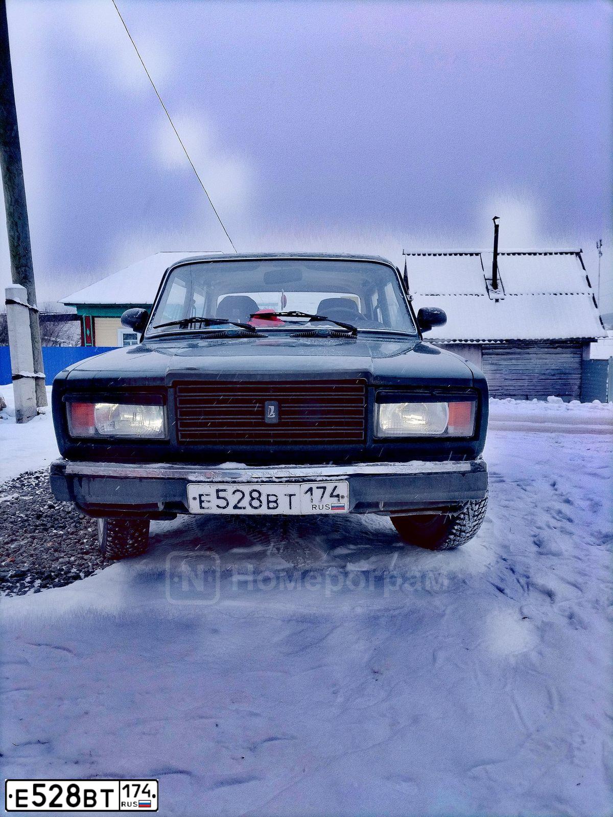 Фото автомобиля LADA 21074, 2006 — госномер Е528ВТ174
