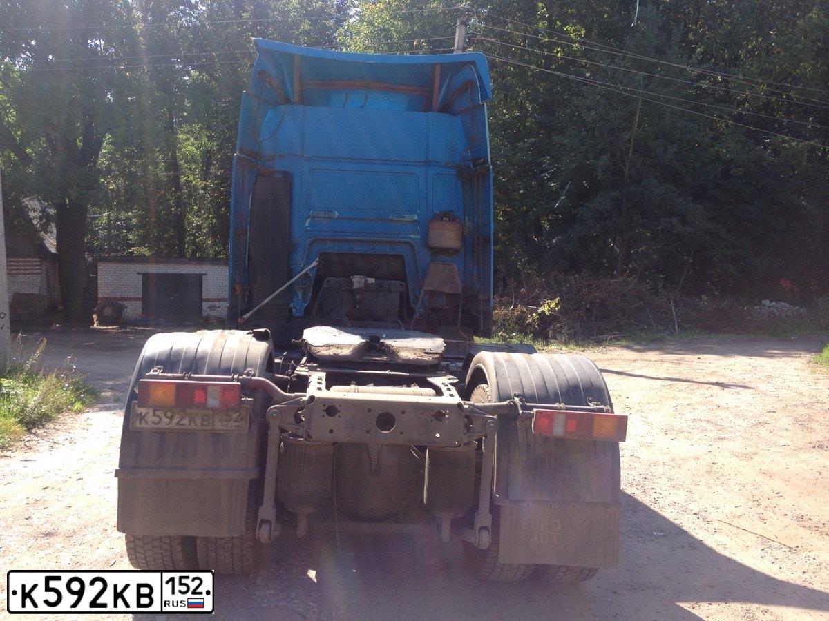 Фото автомобиля MAN TGA 18.XXX /4X2/, 2000 — госномер К592КВ152. Цвет: СИНИЙ