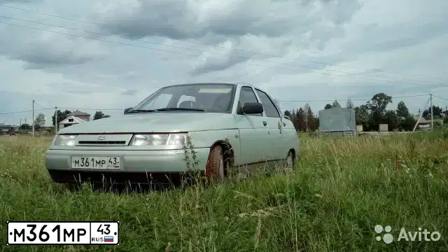 Фото автомобиля ВАЗ21102, 2002 — госномер В212АК18. Цвет: ЖЕЛТО-ЗЕЛЕНЫЙ