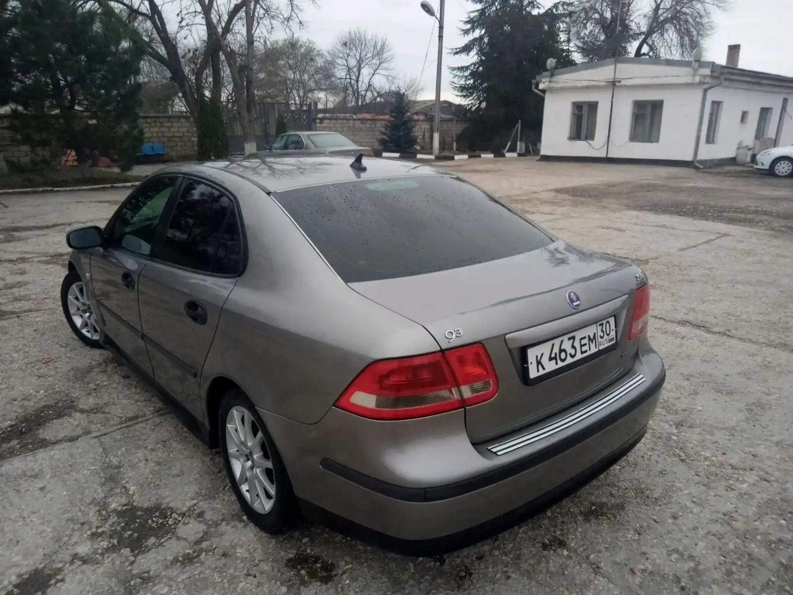 Фото автомобиля SAAB 9-3, 2003. Цвет: СЕРЕБРИСТО-СЕРЫЙ