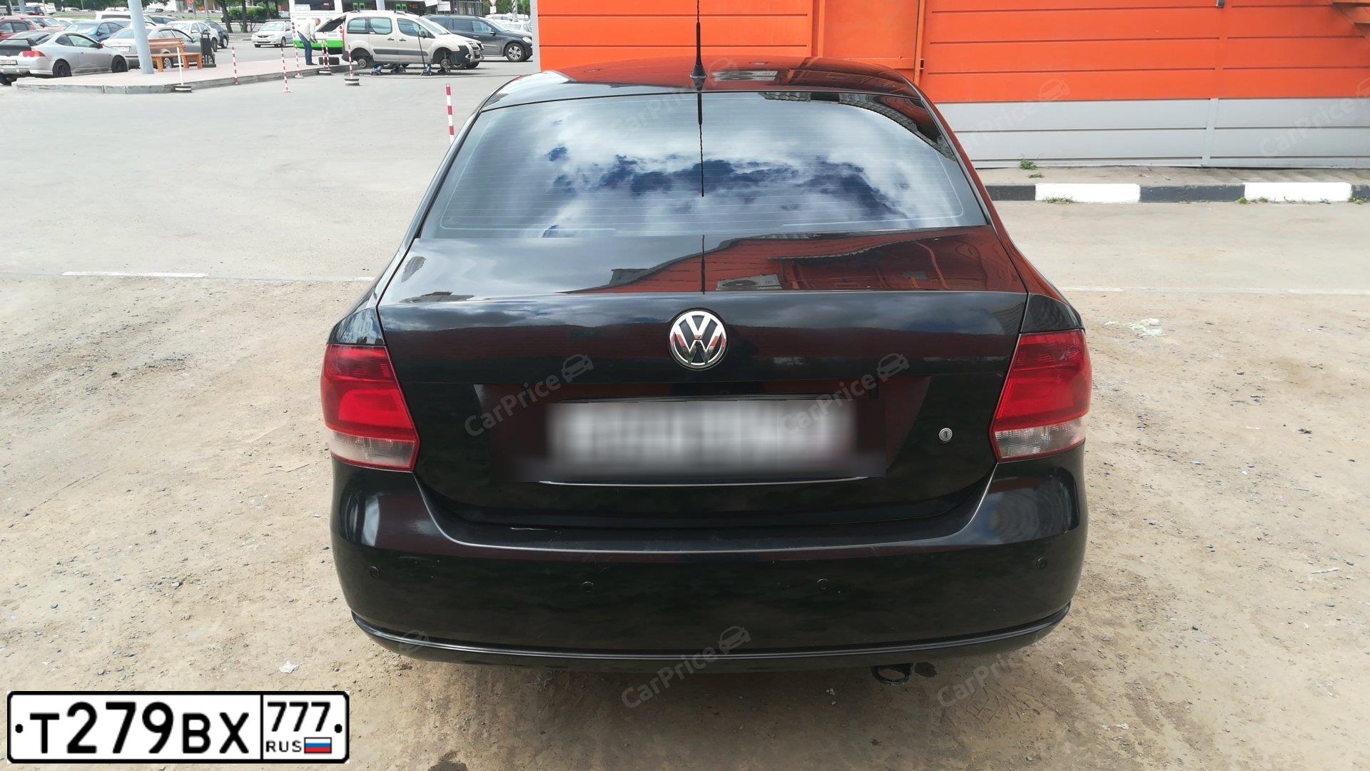 Фото автомобиля VOLKSWAGEN POLO, 2012 — госномер Т253ТХ69. Цвет: ЧЕРНЫЙ