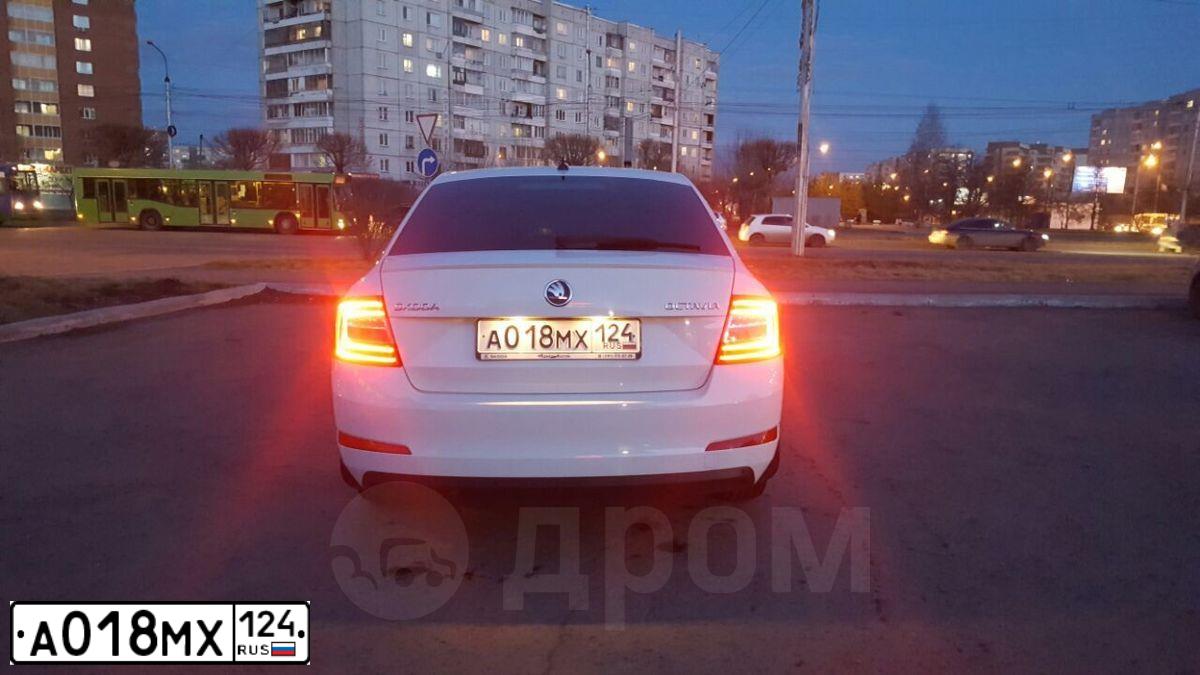 Фото автомобиля SKODA OCTAVIA, 2014 — госномер С899ОК193. Цвет: Белый
