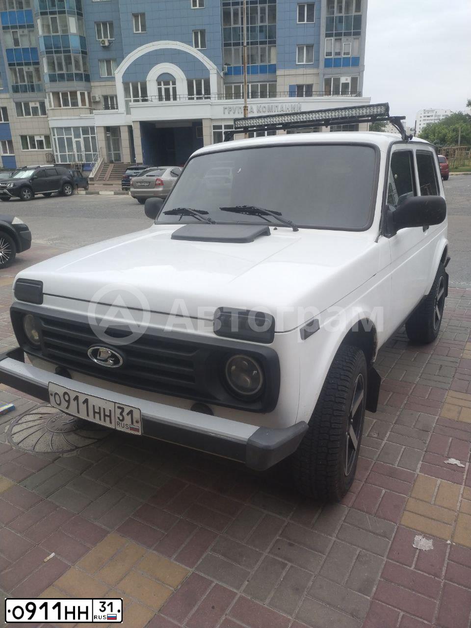 Фото автомобиля LADA 2170 PRIORA, 2017 — госномер К006ВТ31. Цвет: Белый