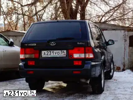 Фото автомобиля TAGAZ ROAD PARTNER, 2010 — госномер А231УО34. Цвет: ТЕМНО СЕРЫЙ