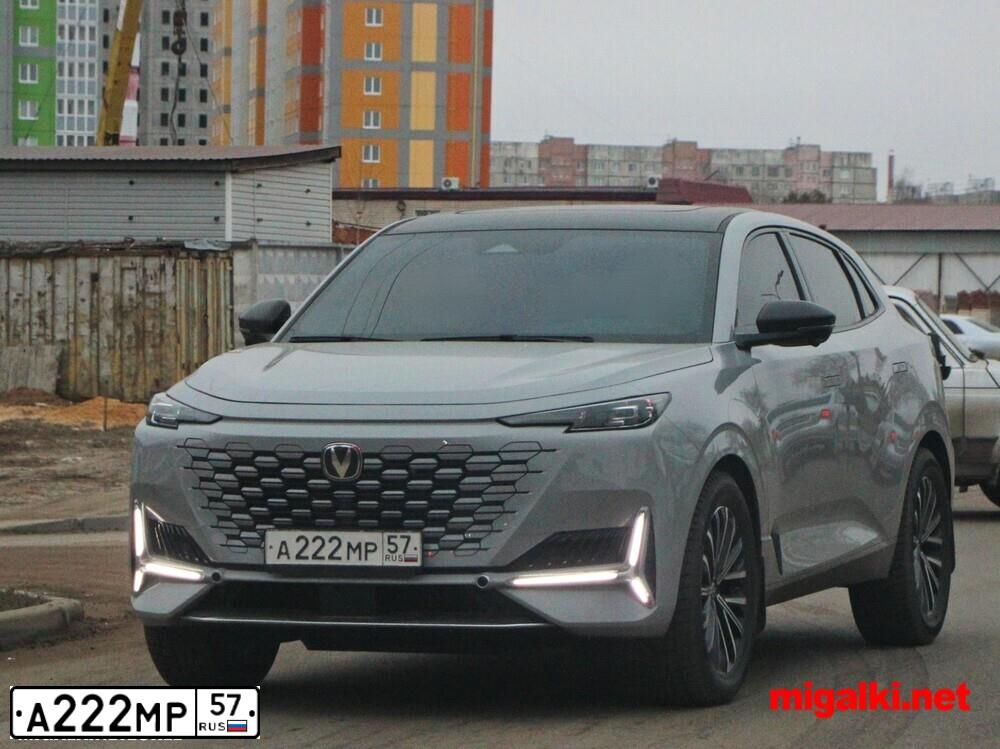 Фото автомобиля OPEL INSIGNIA, 2009 — госномер А222МР57. Цвет: ТЕМНО-СЕРЫЙ