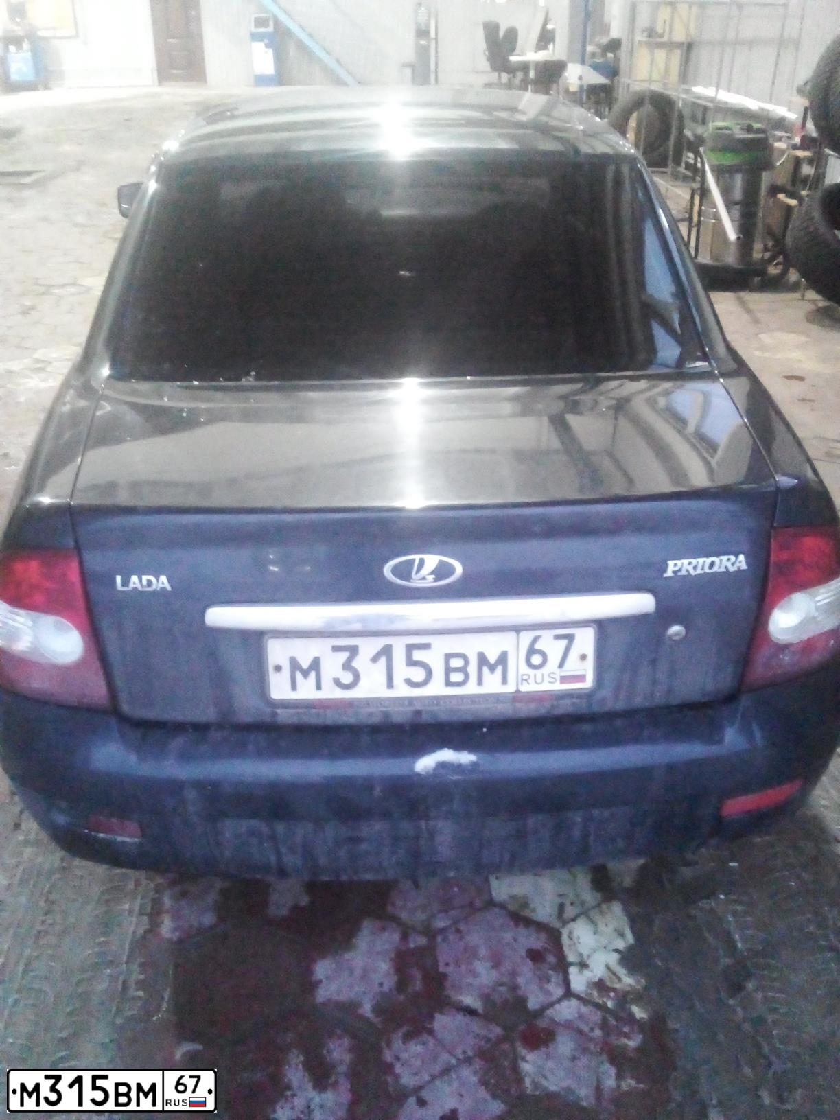 Фото автомобиля LADA PRIORA, 2008 — госномер М012СА67