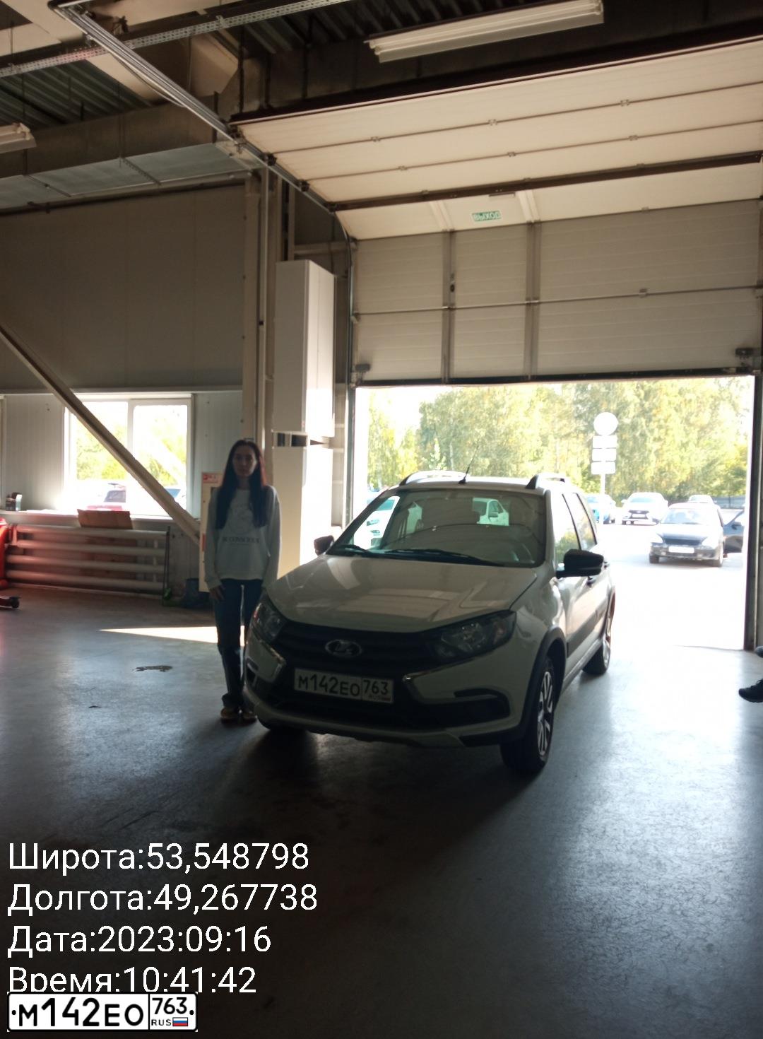 Фото автомобиля LADA (ВАЗ) Granta, 2023 — госномер М142ЕО763