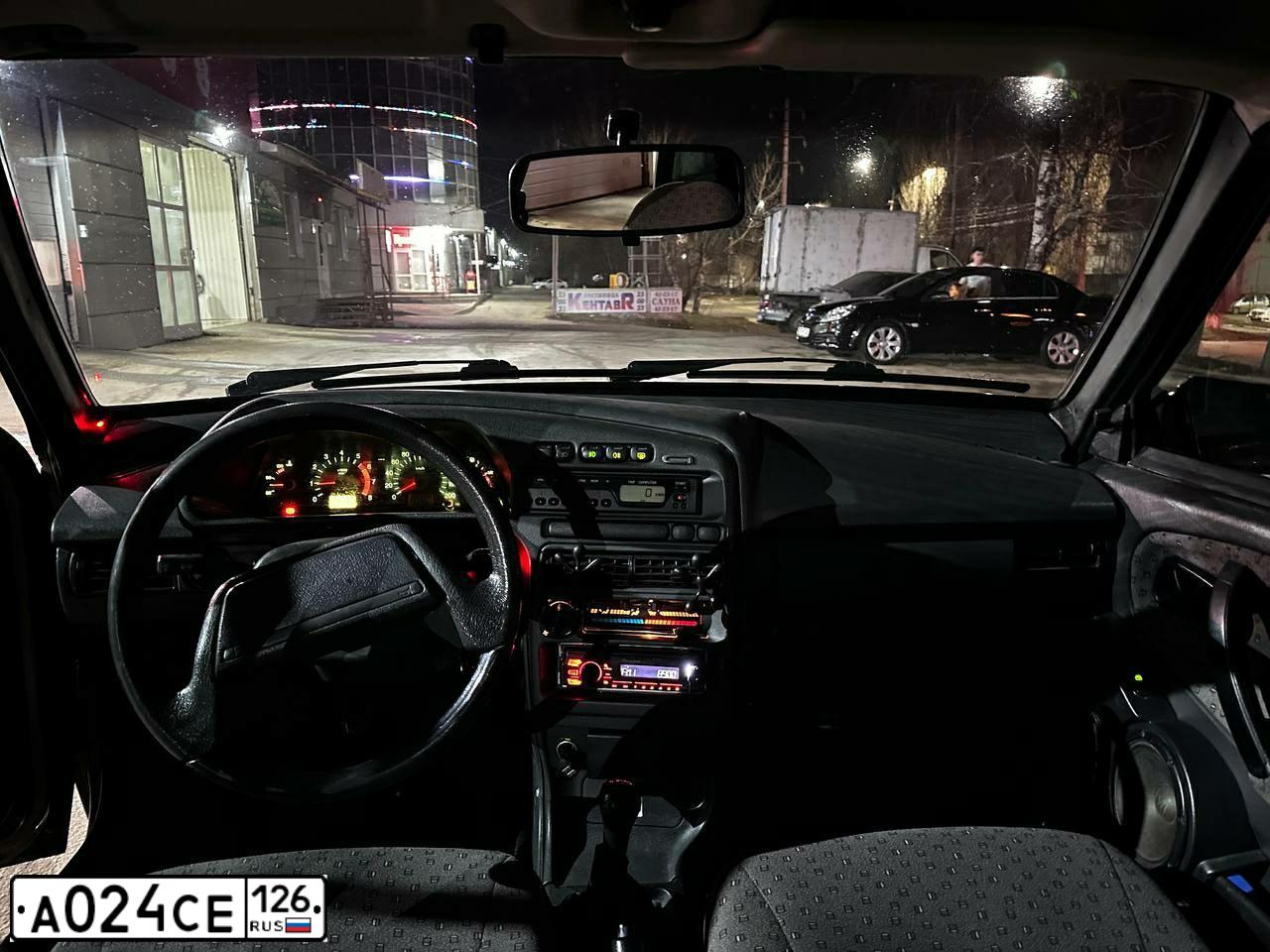 Фото автомобиля LADA 2114 SAMARA, 2008 — госномер А024СЕ126. Цвет: СЕРО-БЕЖЕВЫЙ