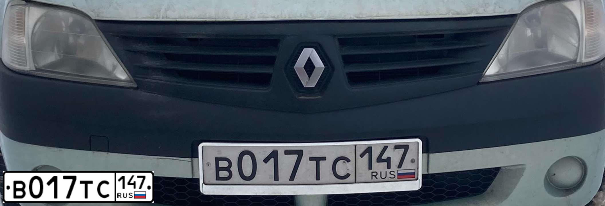 Фото автомобиля RENAULT LOGAN, 2007 — госномер К587ВО53
