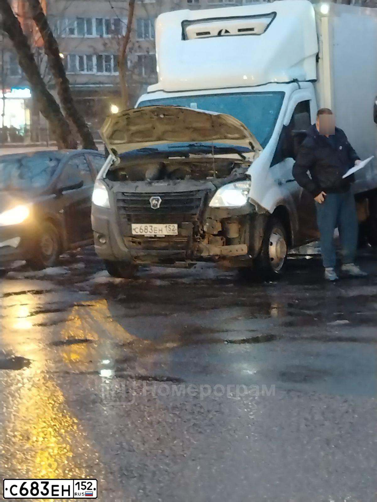 Фото автомобиля GAZ GAZEL NEXT, 2019 — госномер С683ЕН152. Цвет: Белый