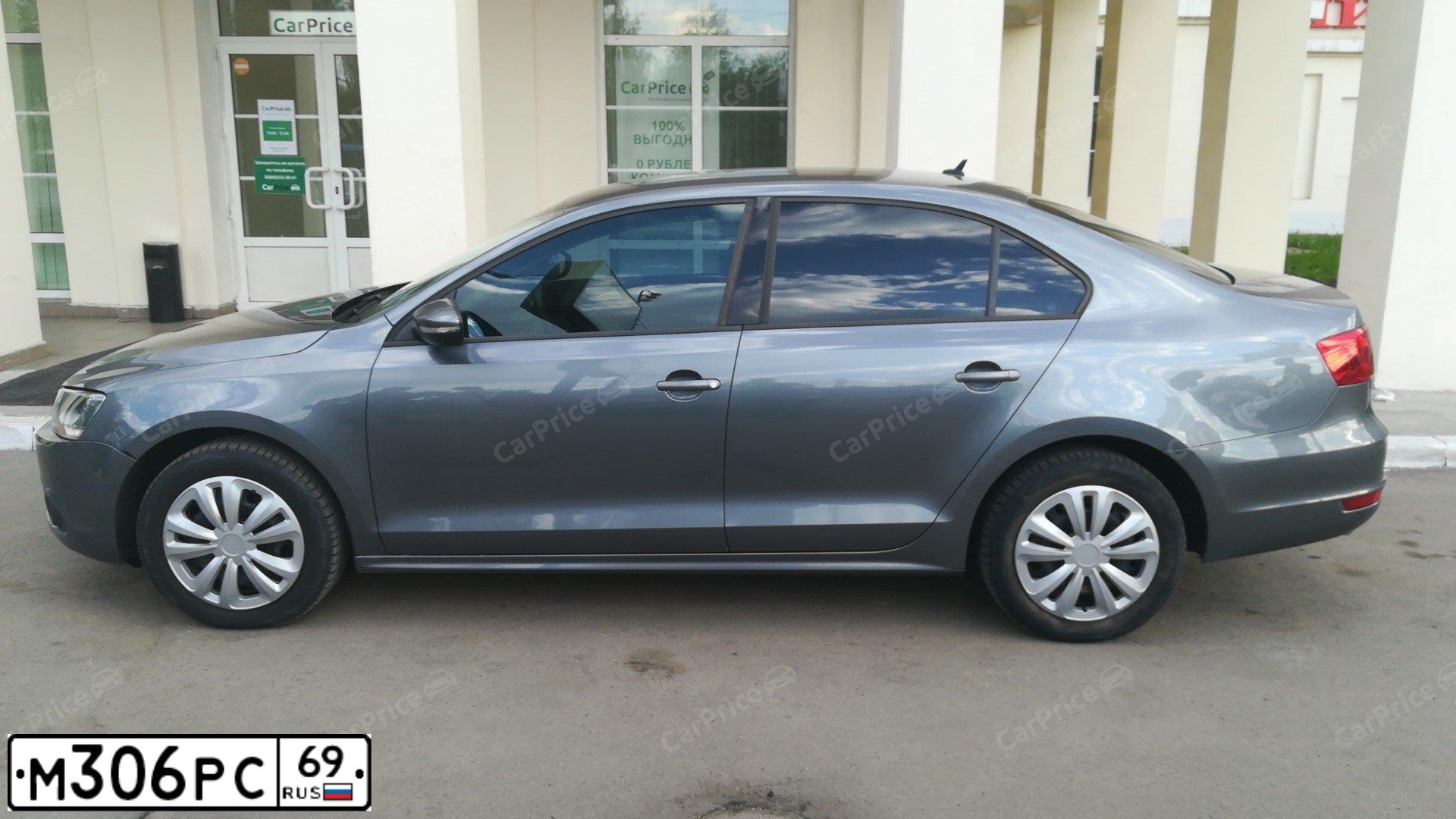 Фото автомобиля VOLKSWAGEN JETTA, 2013 — госномер М306РС69. Цвет: ТЕМНО-СЕРЫЙ