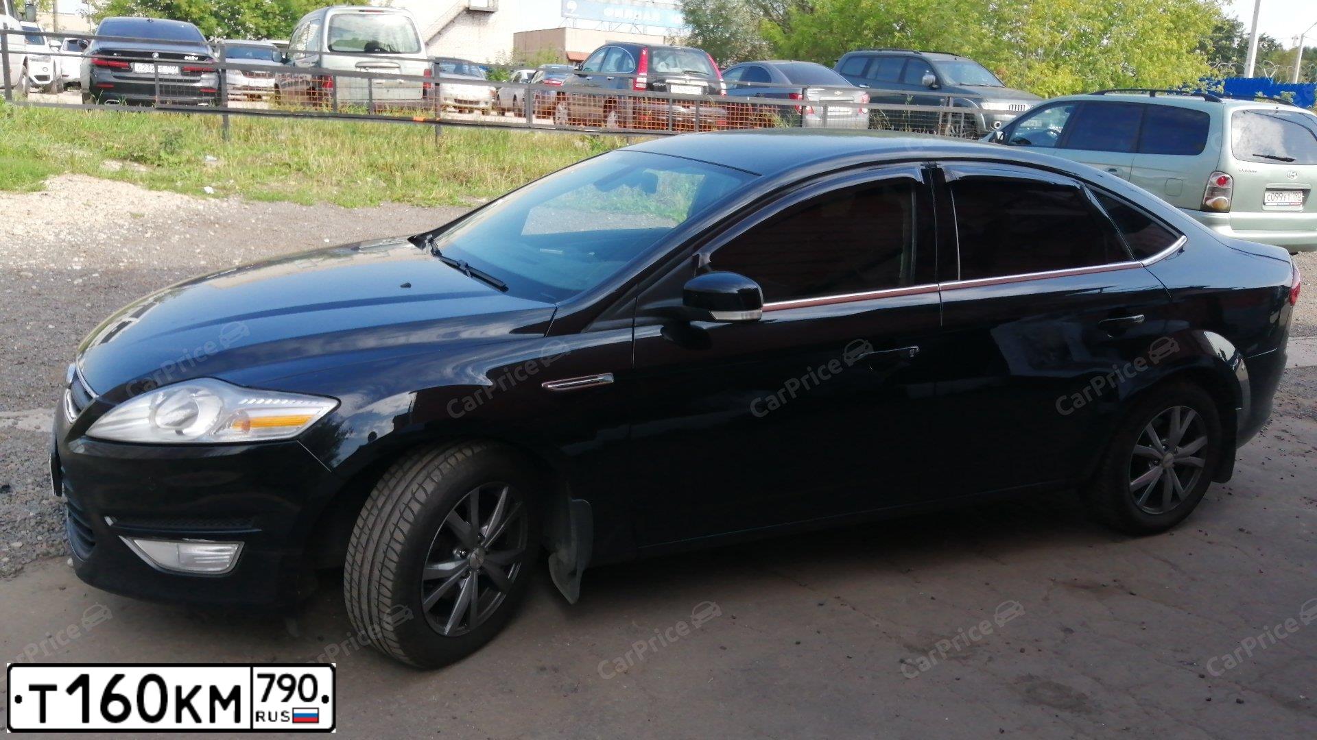 Фото автомобиля FORD MONDEO, 2011 — госномер У007СМ750. Цвет: ЧЕРНЫЙ