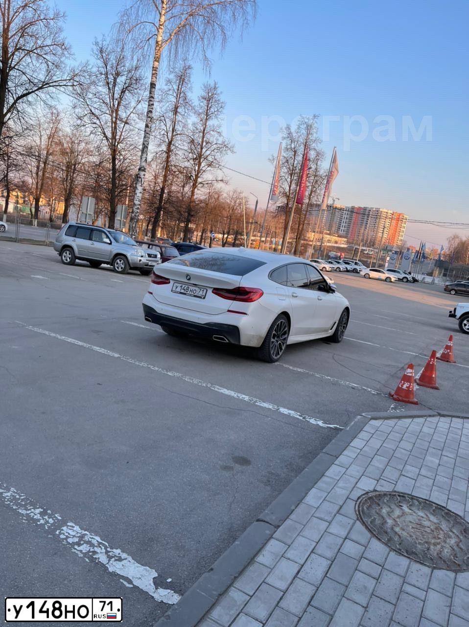 Фото автомобиля BMW БЕЗ МОДЕЛИ 21СХ, 2020 — госномер У148НО71. Цвет: Белый