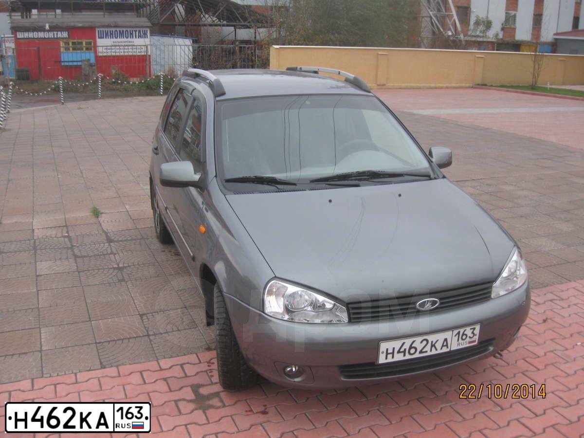 Фото автомобиля LADA 1117 KALINA, 2010 — госномер А517КН164. Цвет: Темно-серый металлик