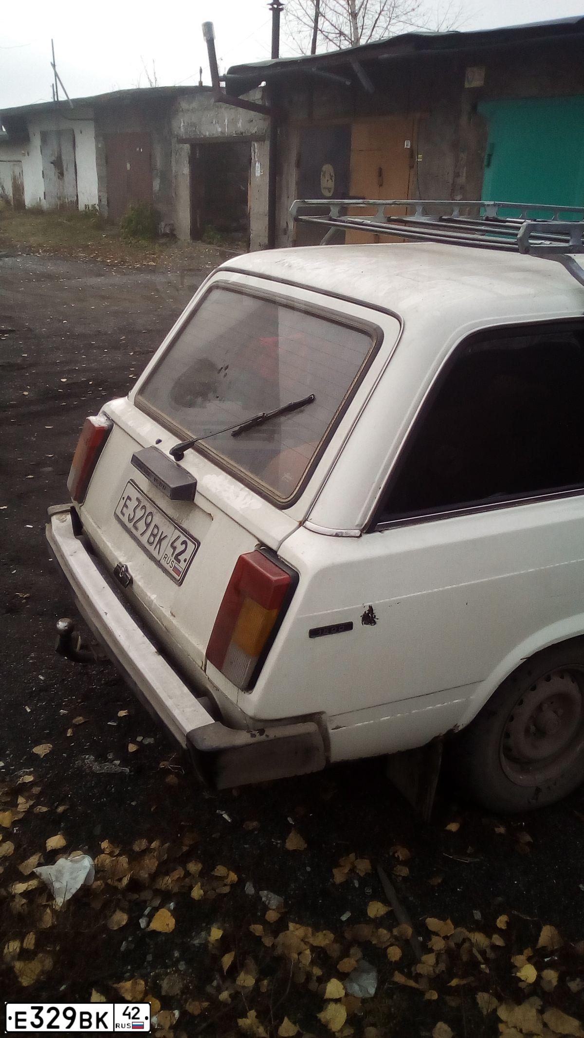 Фото автомобиля LADA 2104 LADA, 1996 — госномер К533ОН154. Цвет: Белый