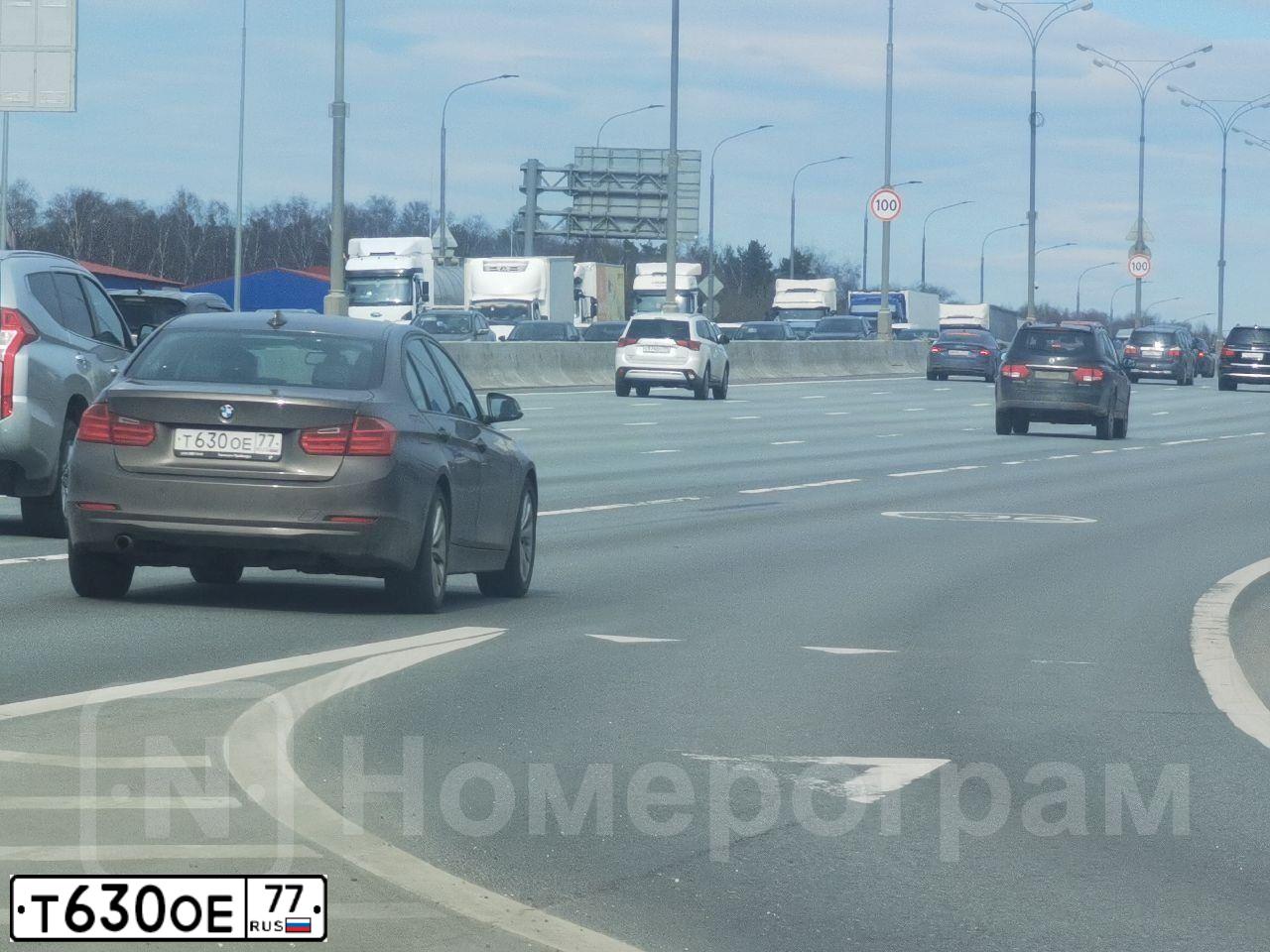 Фото автомобиля BMW SERIE 3, 2013 — госномер Х774МО152. Цвет: Коричневый