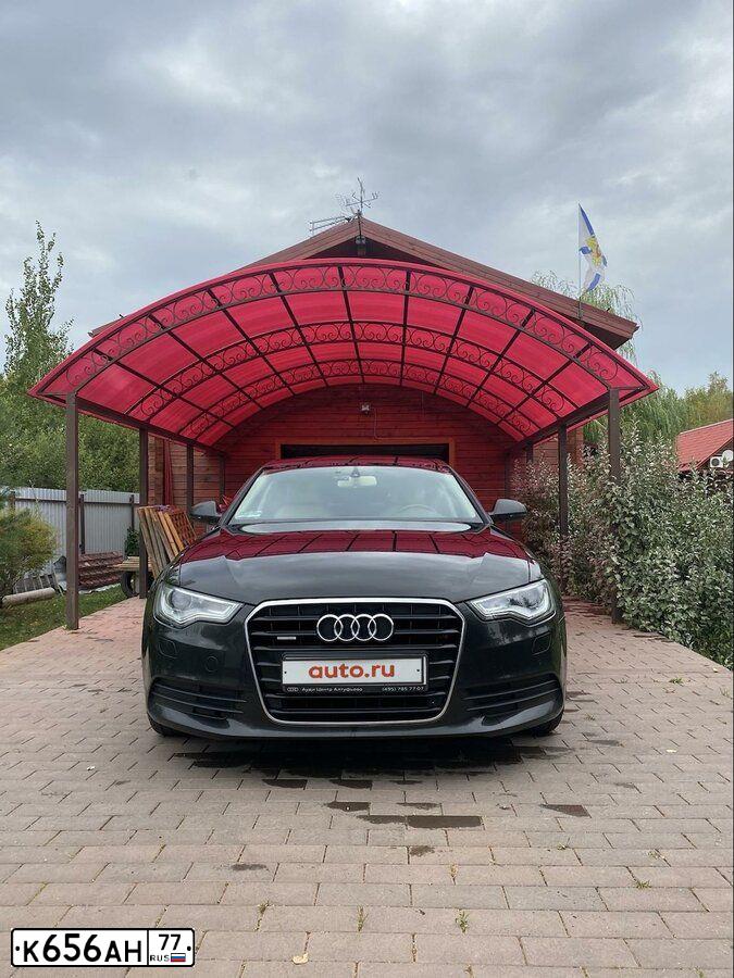 Фото автомобиля AUDI A6, 2012 — госномер Т665ОМ799. Цвет: ЧЕРНЫЙ