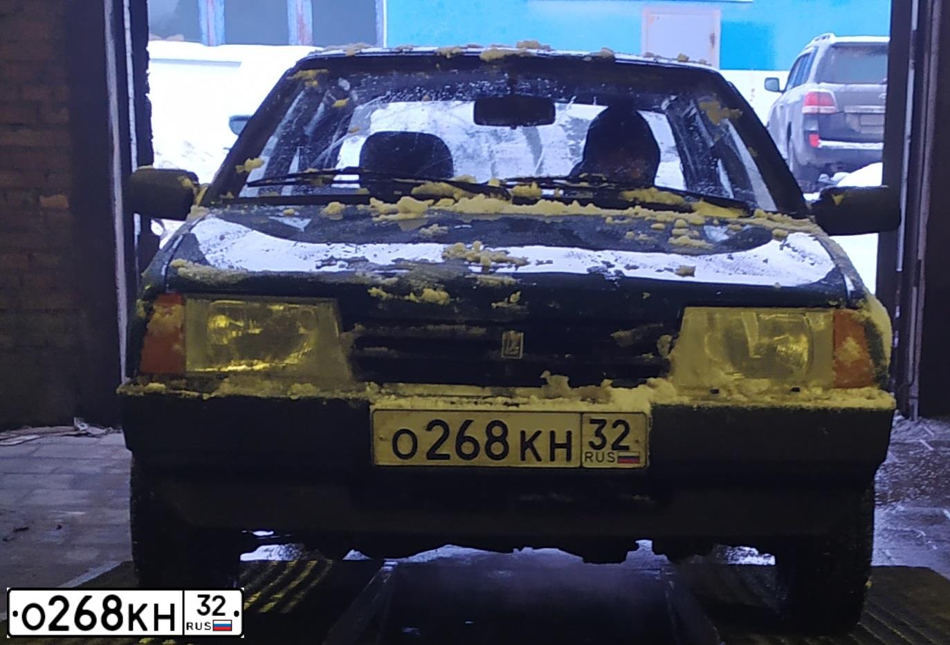 Фото автомобиля LADA 21099, 1999 — госномер Т945КЕ05. Цвет: СИНЕ-ЗЕЛЕНЫЙ