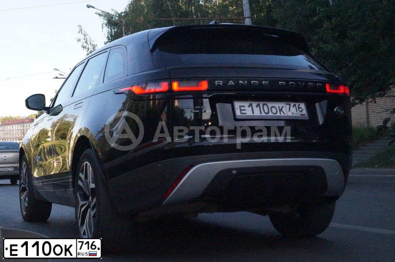Фото автомобиля LAND ROVER RANGE ROVER, 2019 — госномер Н173АМ198. Цвет: ЧЕРНЫЙ