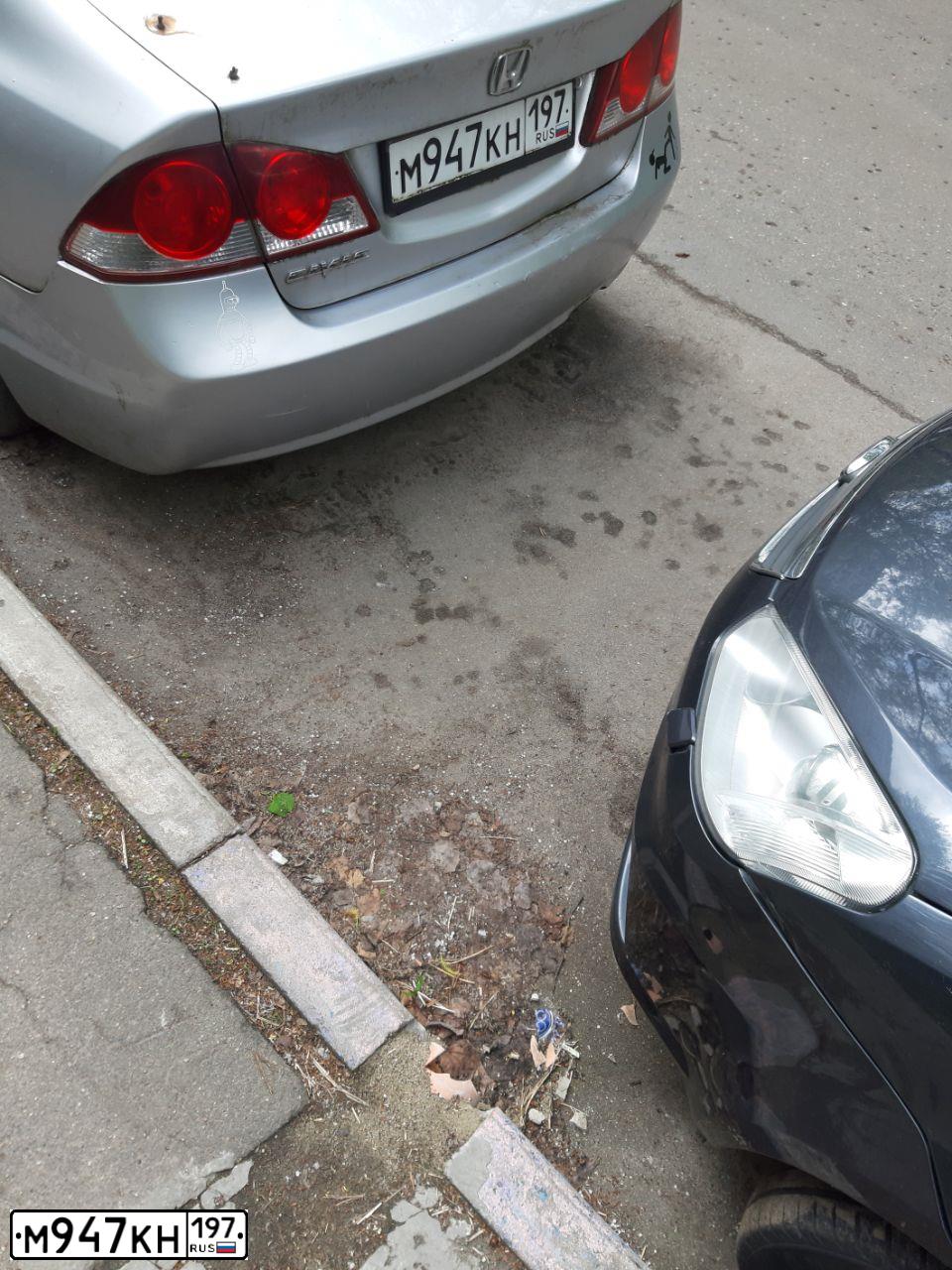 Фото автомобиля HONDA CIVIC, 2007 — госномер Т282ОМ150. Цвет: СЕРЫЙ