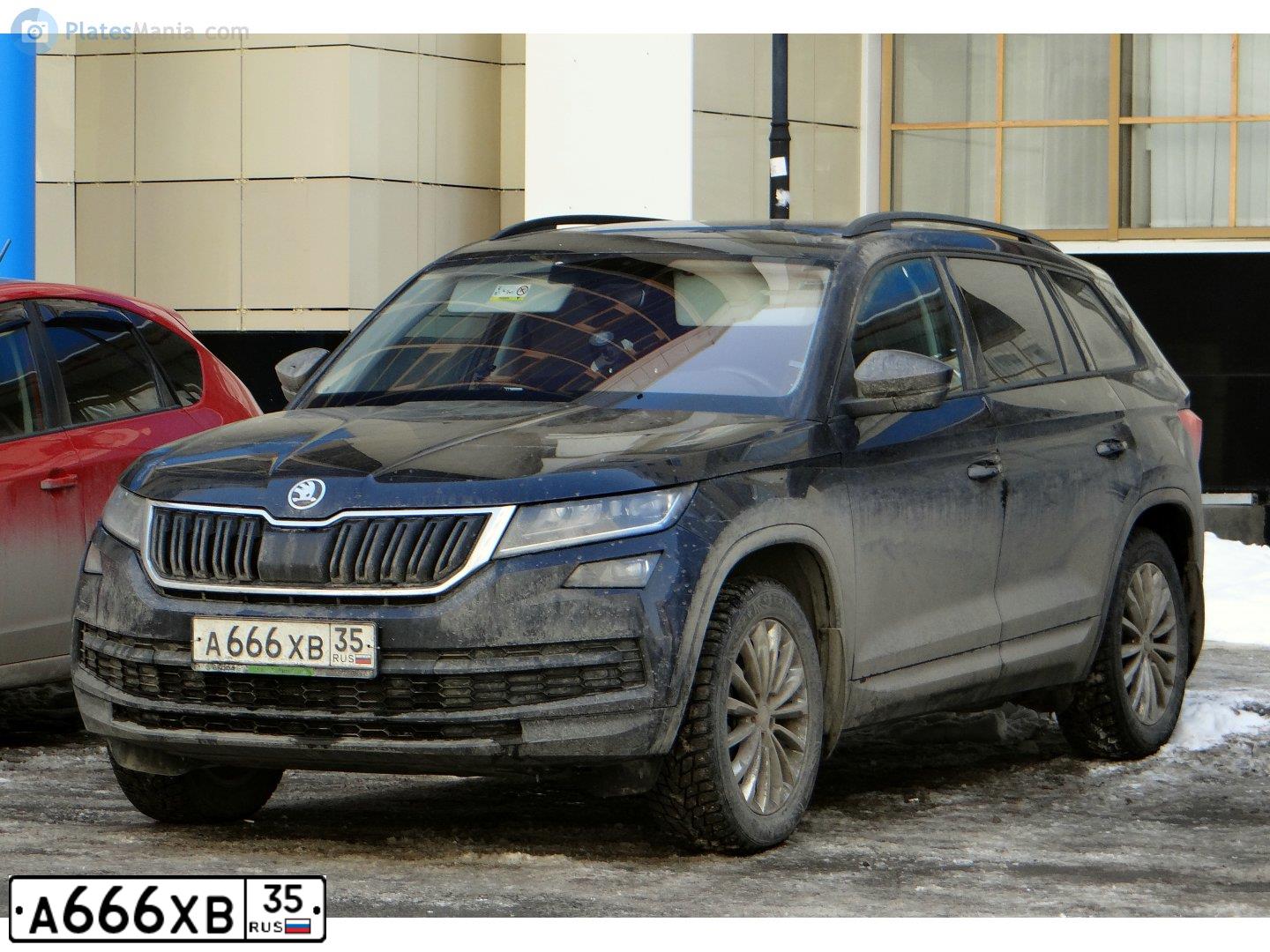 Фото автомобиля SEAZ OKA, 2001 — госномер А666ХВ35. Цвет: СИНЯЯ ПОЛНОЧЬ