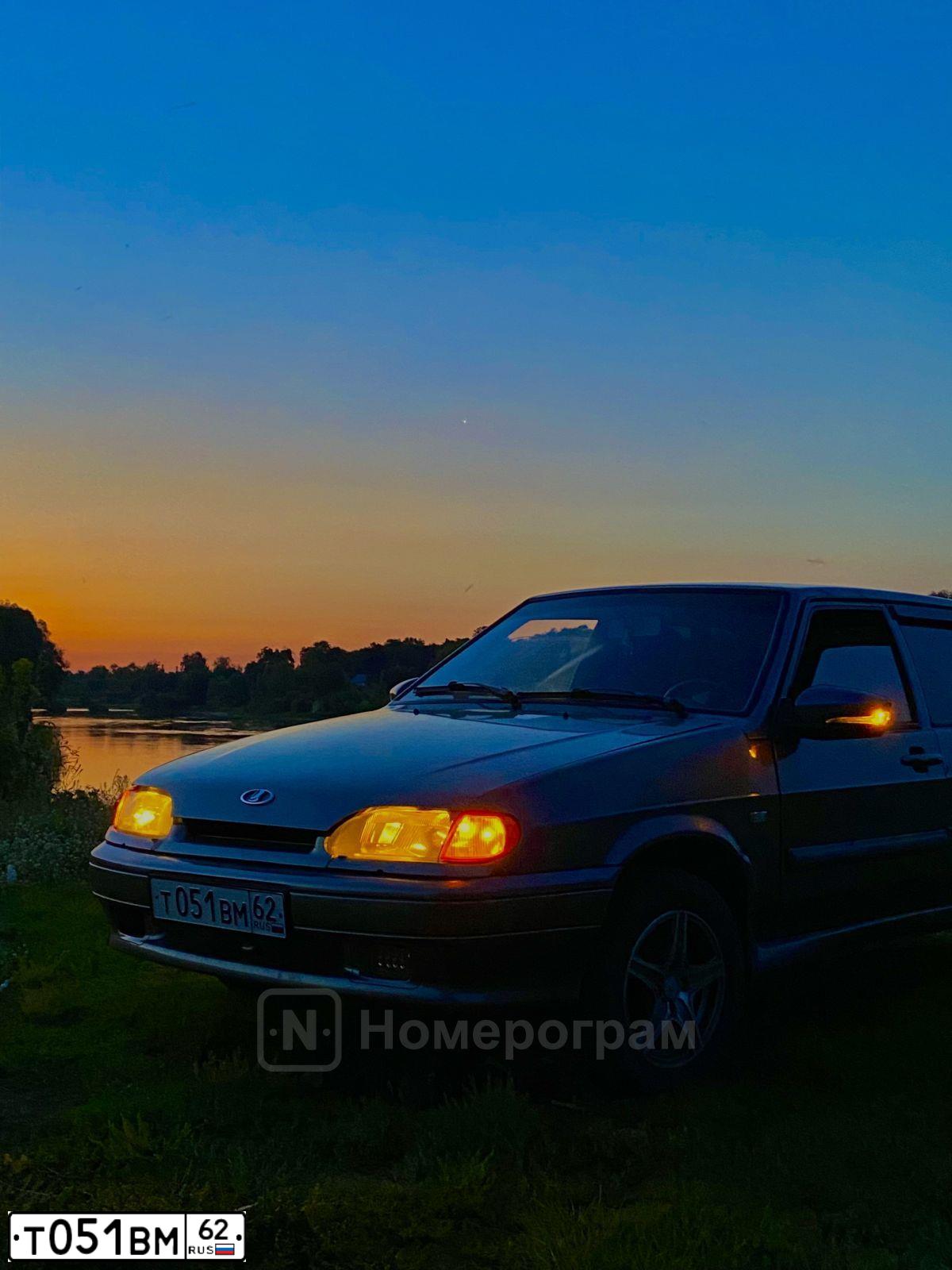 Фото автомобиля LADA 2114 SAMARA, 2011 — госномер Т051ВМ62. Цвет: СРЕДНИЙ СЕРО-ЗЕЛЕНЫЙ МЕТ