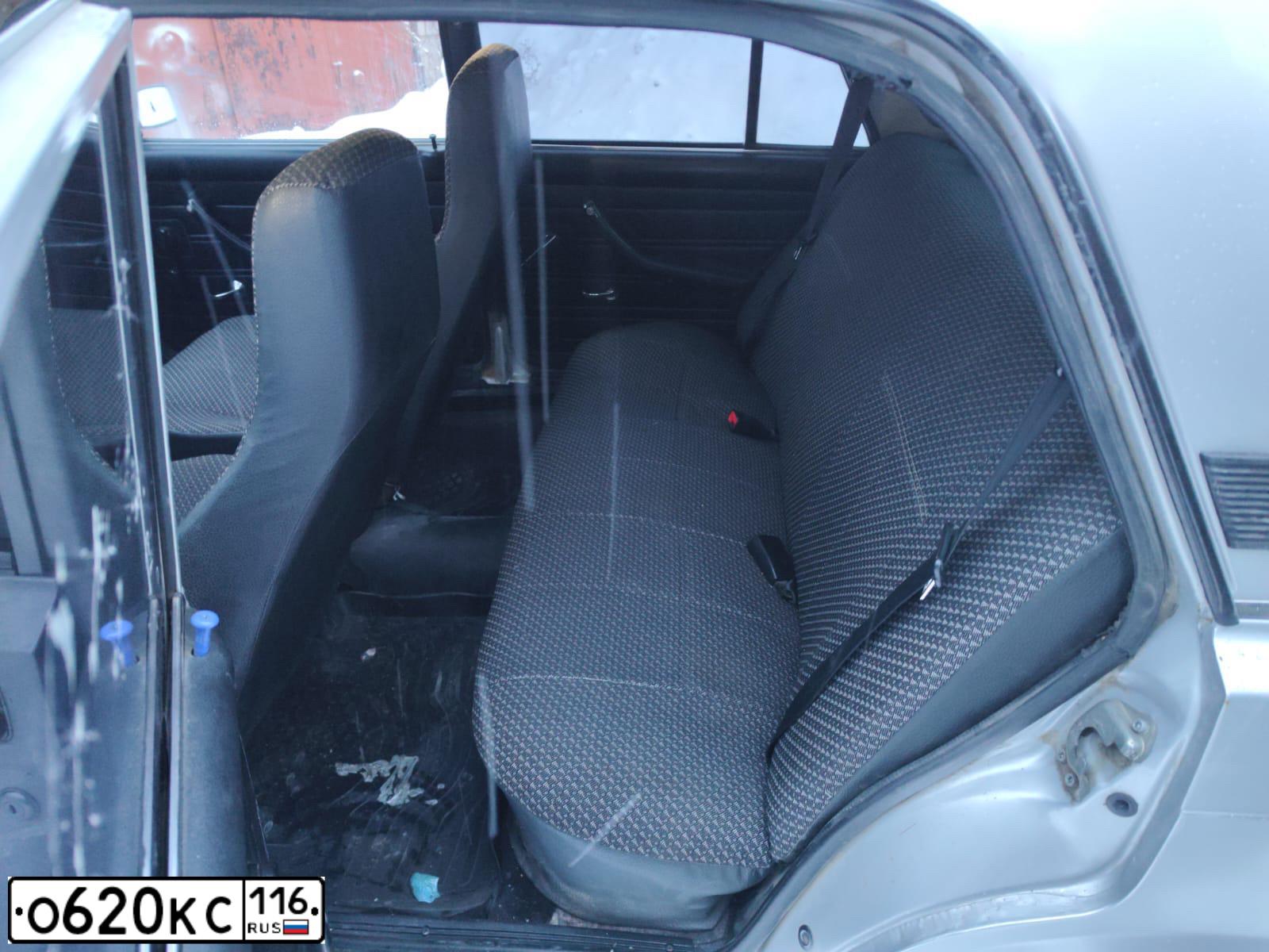 Фото автомобиля LADA 2107, 2011 — госномер О620КС116. Цвет: СЕРЕБРИСТЫЙ