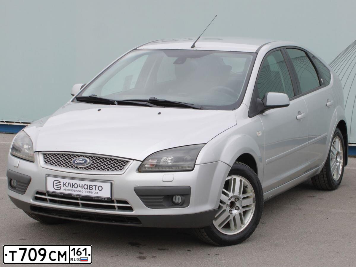 Фото автомобиля FORD FOCUS, 2006 — госномер Т709СМ161. Цвет: СЕРЕБРИСТЫЙ