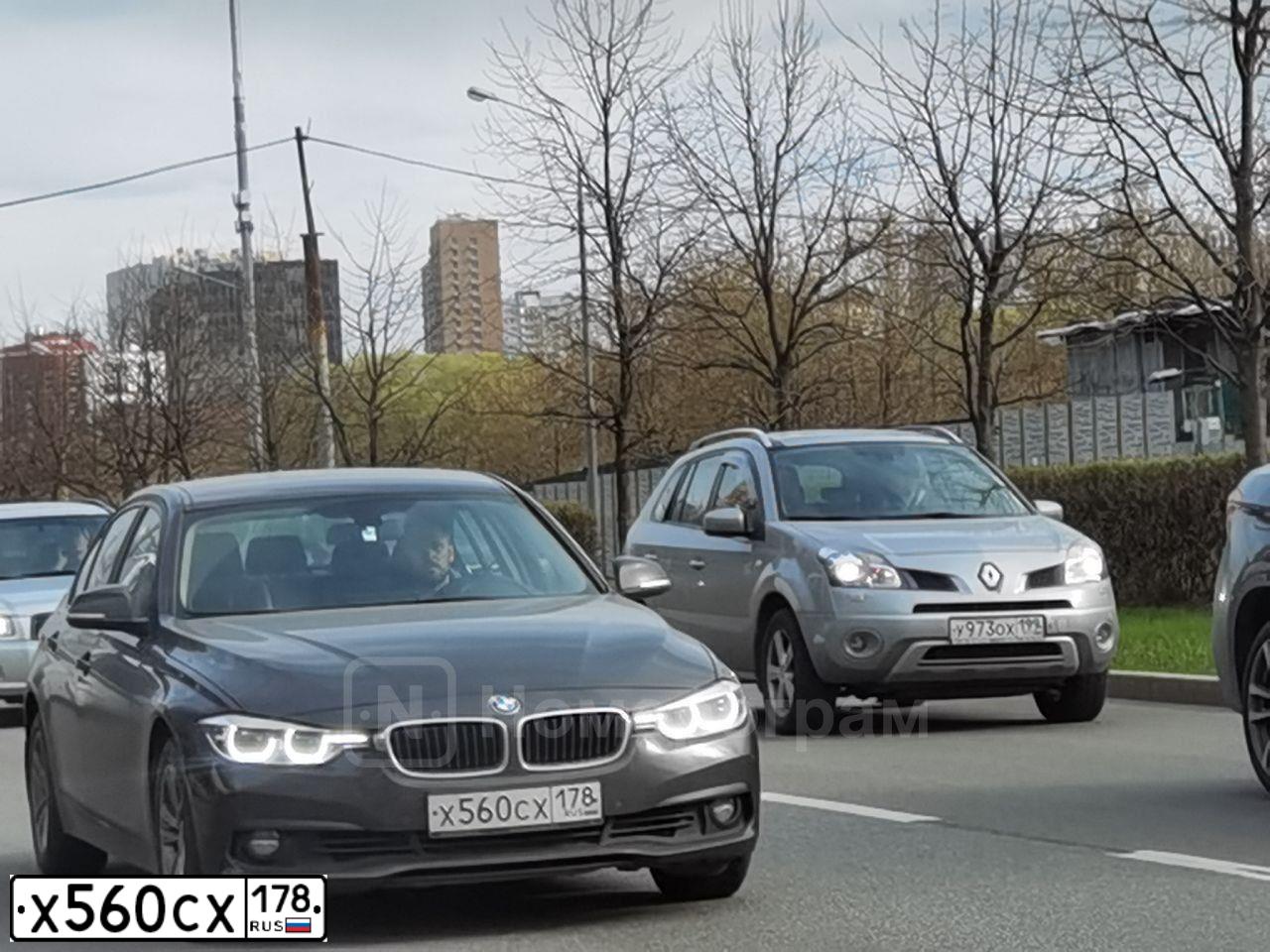 Фото автомобиля BMW 318I, 2017 — госномер Р416РЕ159. Цвет: Коричневый