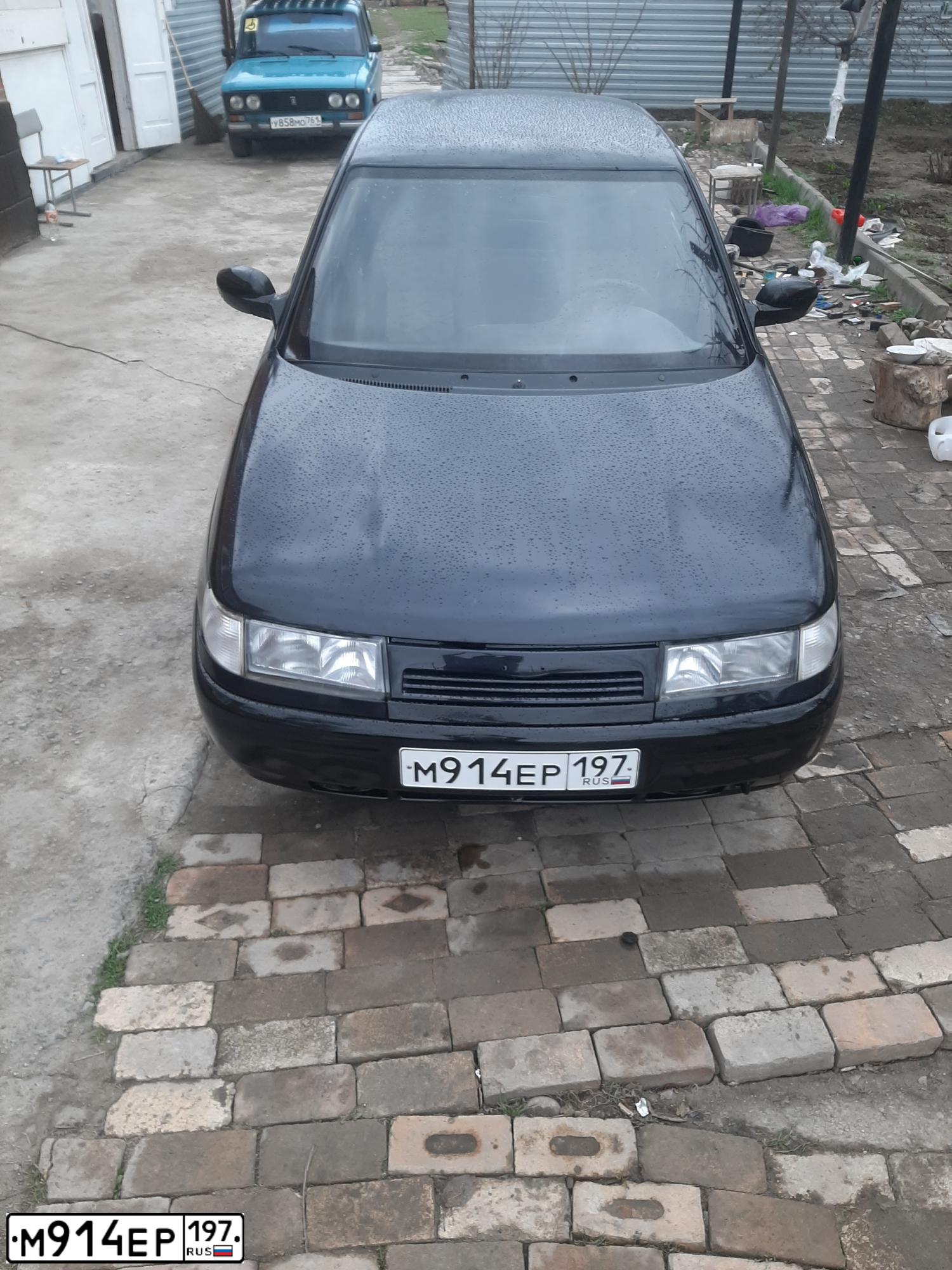 Фото автомобиля LADA 2112, 2008 — госномер М914ЕР197. Цвет: ЧЕРНЫЙ