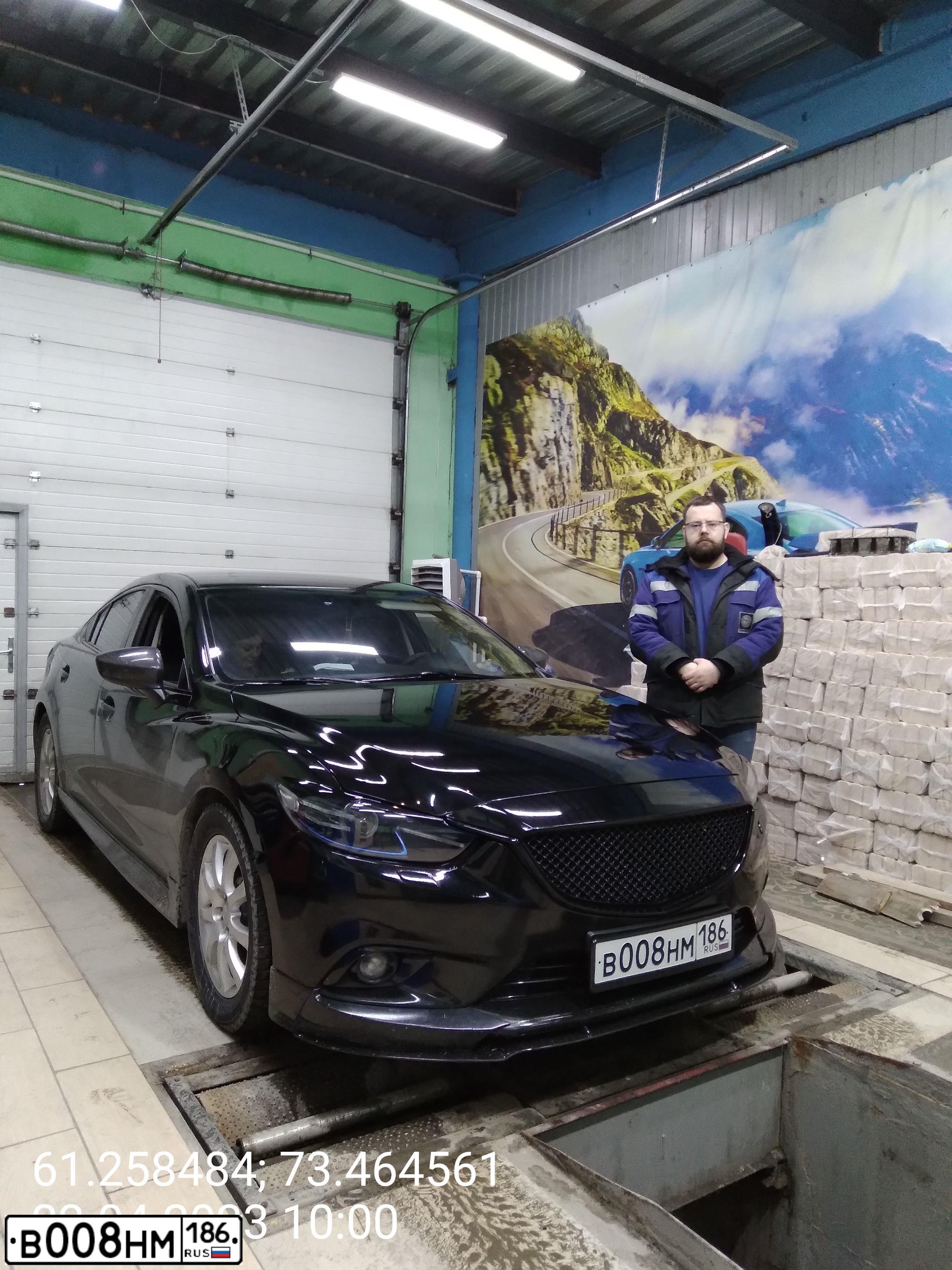Фото автомобиля BMW X5, 2008 — госномер К441ОС186. Цвет: ЧЕРНЫЙ