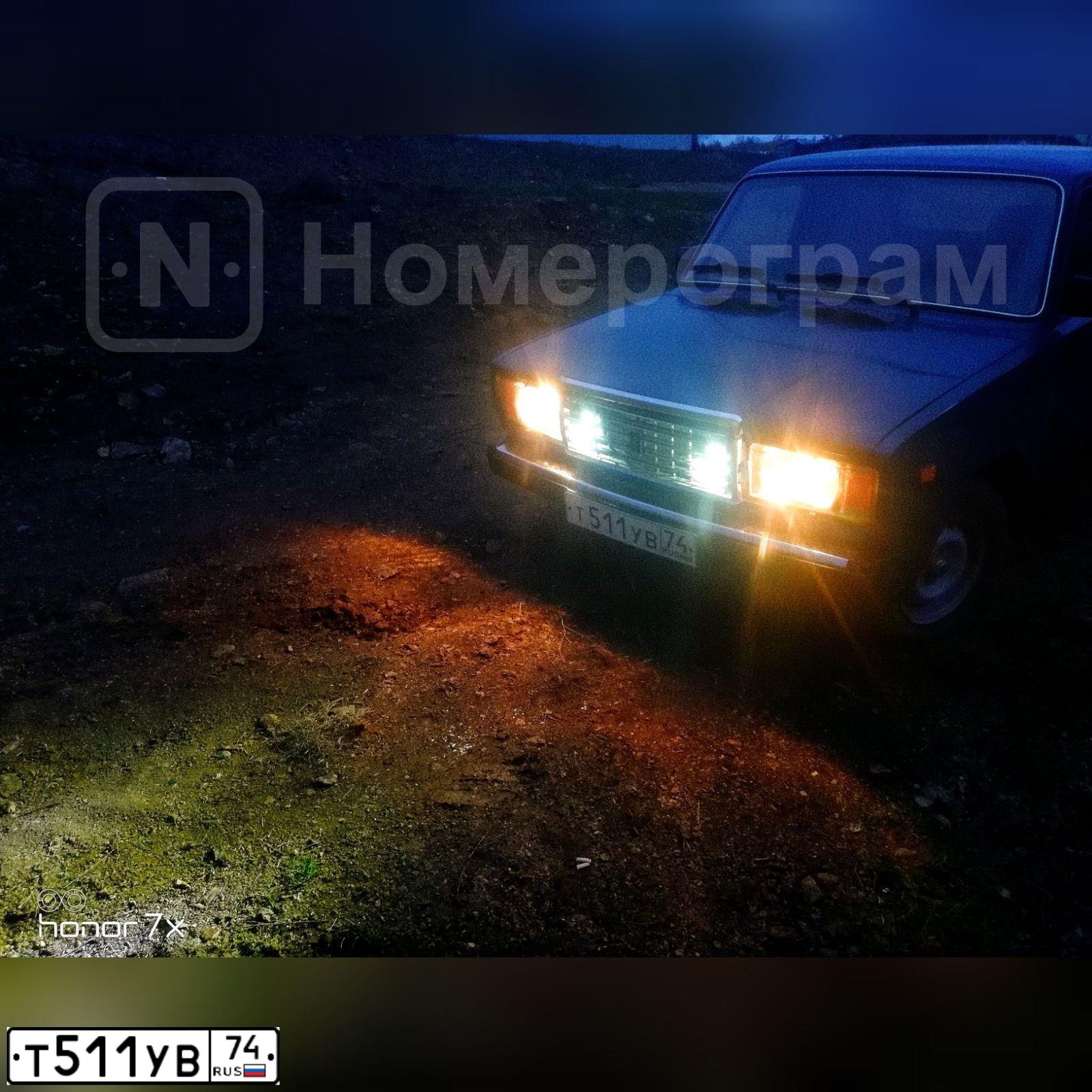 Фото автомобиля LADA 2107 LADA, 2003 — госномер Т511УВ74. Цвет: СИНЕ ЗЕЛЕНЫЙ