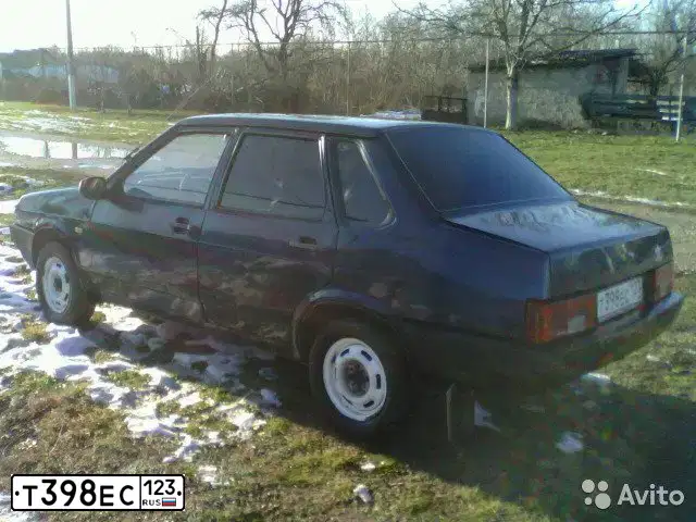 Фото автомобиля LADA 2109 SAMARA, 1997 — госномер Т398ЕС123. Цвет: ТЕМНО-СИНИЙ