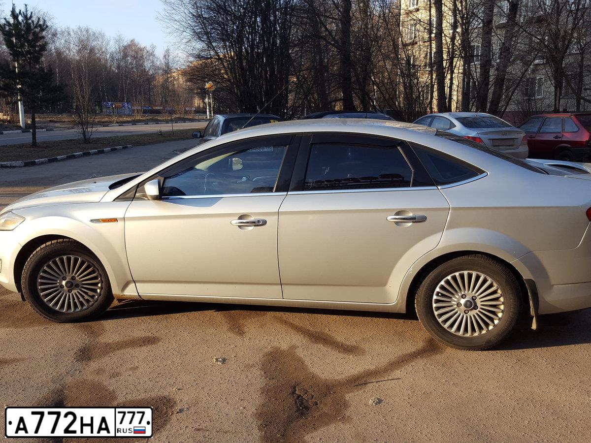 Фото автомобиля FORD MONDEO, 2008 — госномер А927СТ69. Цвет: СЕРЕБРИСТЫЙ