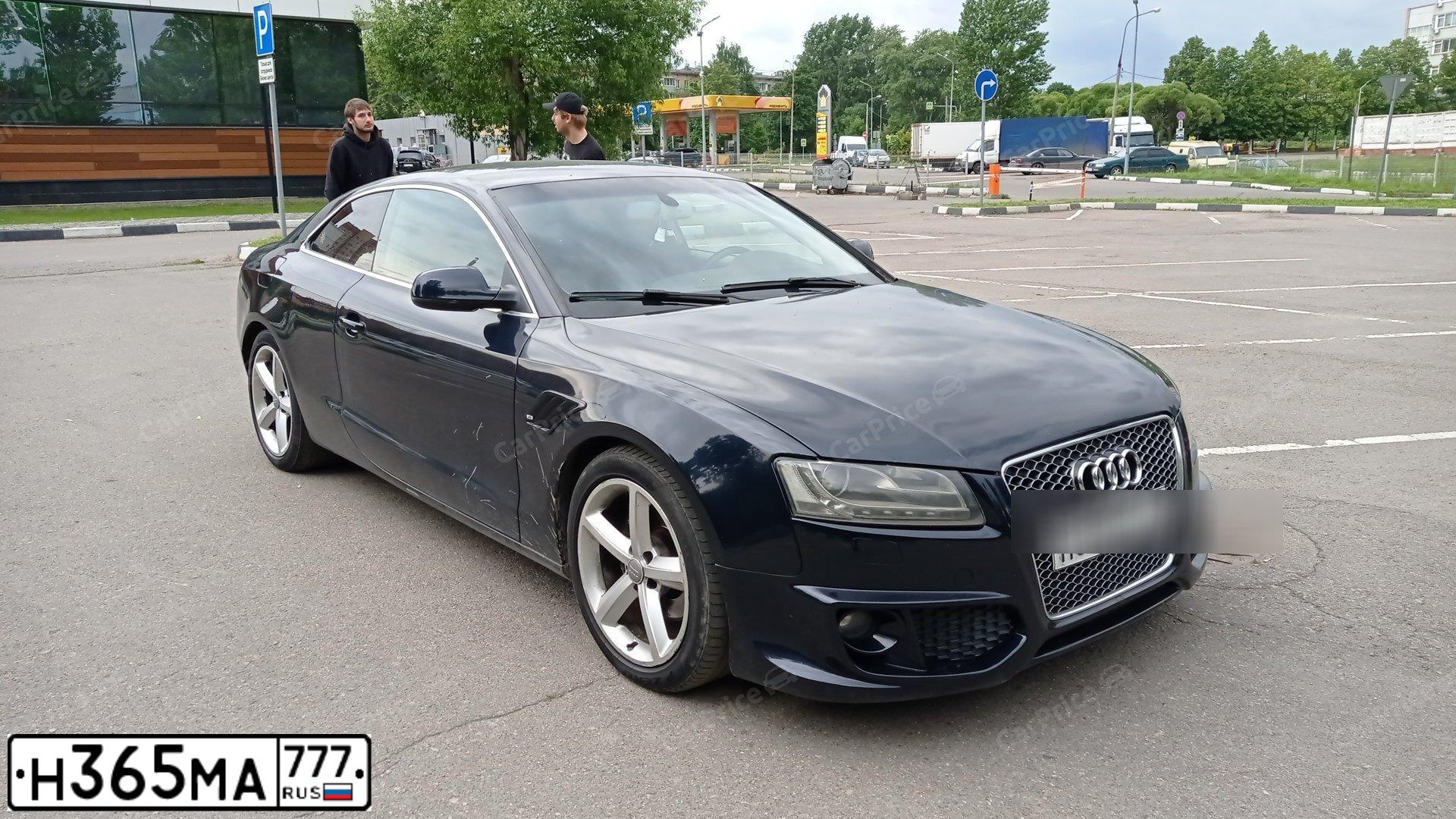 Фото автомобиля AUDI A5, 2009 — госномер С400ВТ196. Цвет: синий