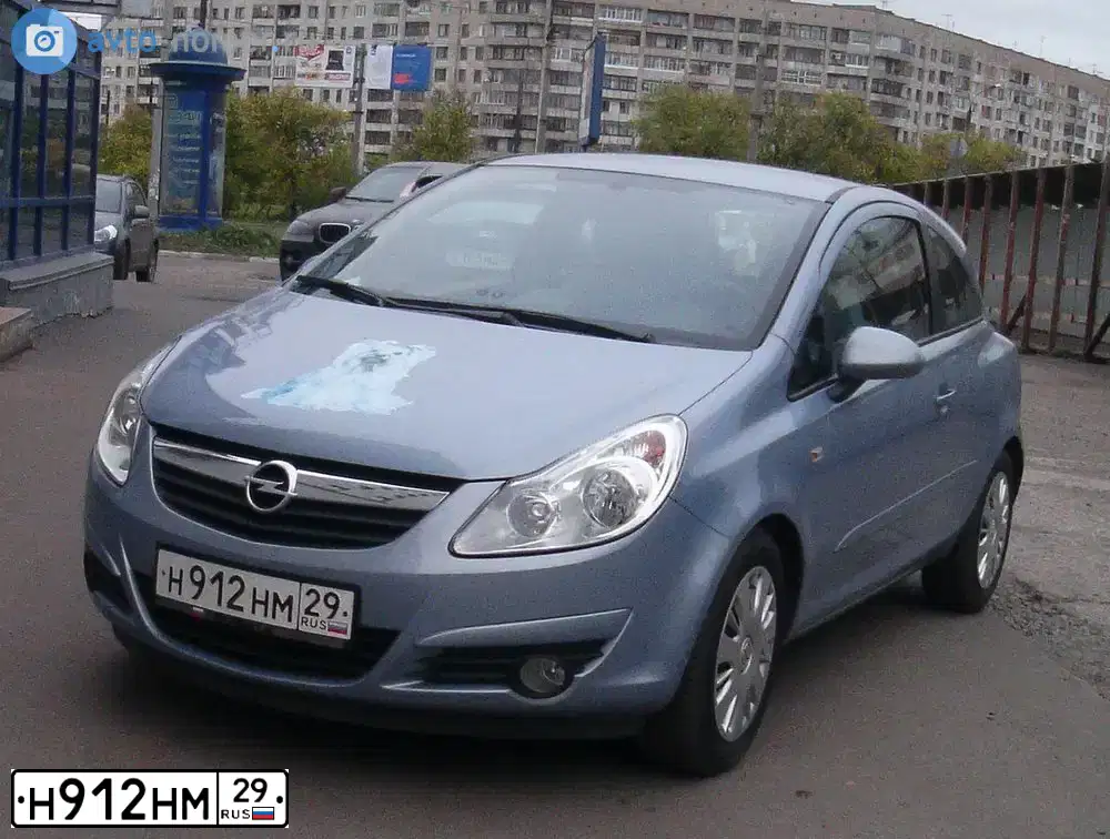 Фото автомобиля OPEL CORSA, 2007 — госномер С131СМ797