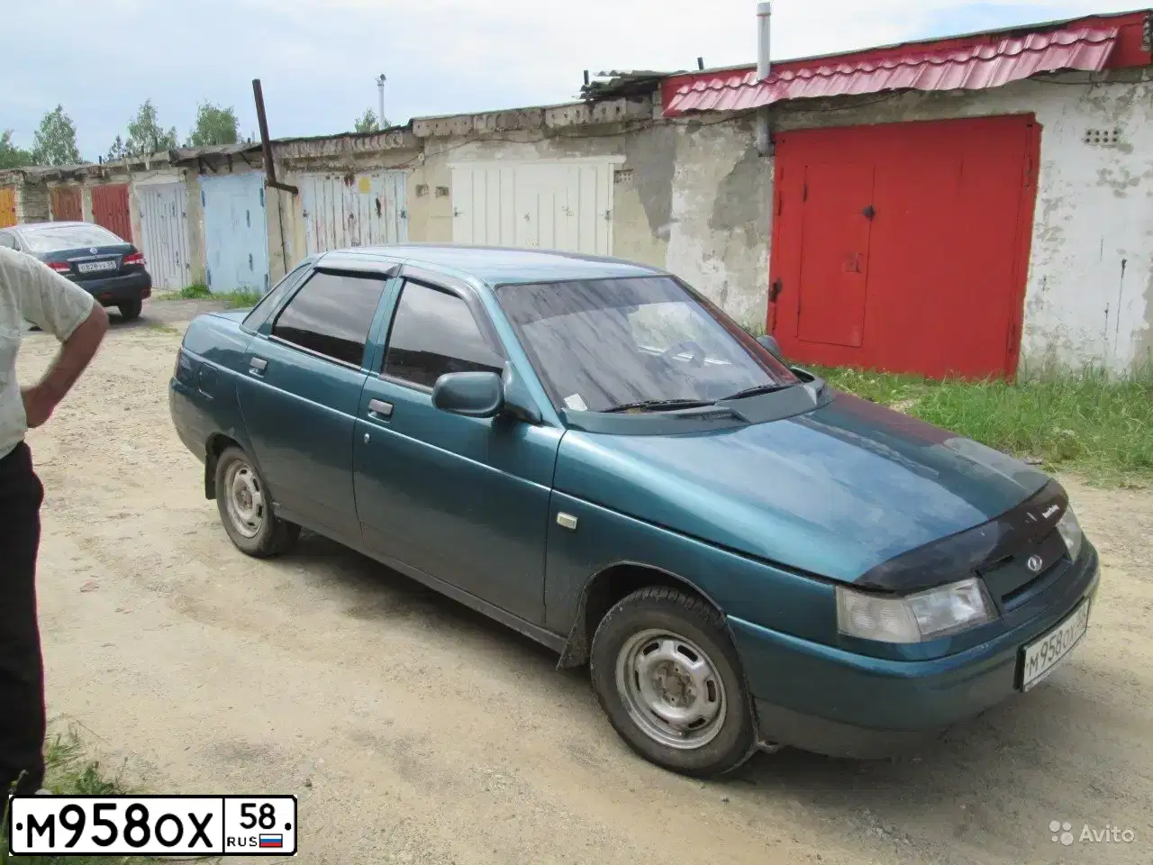 Фото автомобиля LADA 2110, 2000 — госномер К901ВМ181. Цвет: СЕРЕБРИСТО-ЗЕЛЕНЫЙ