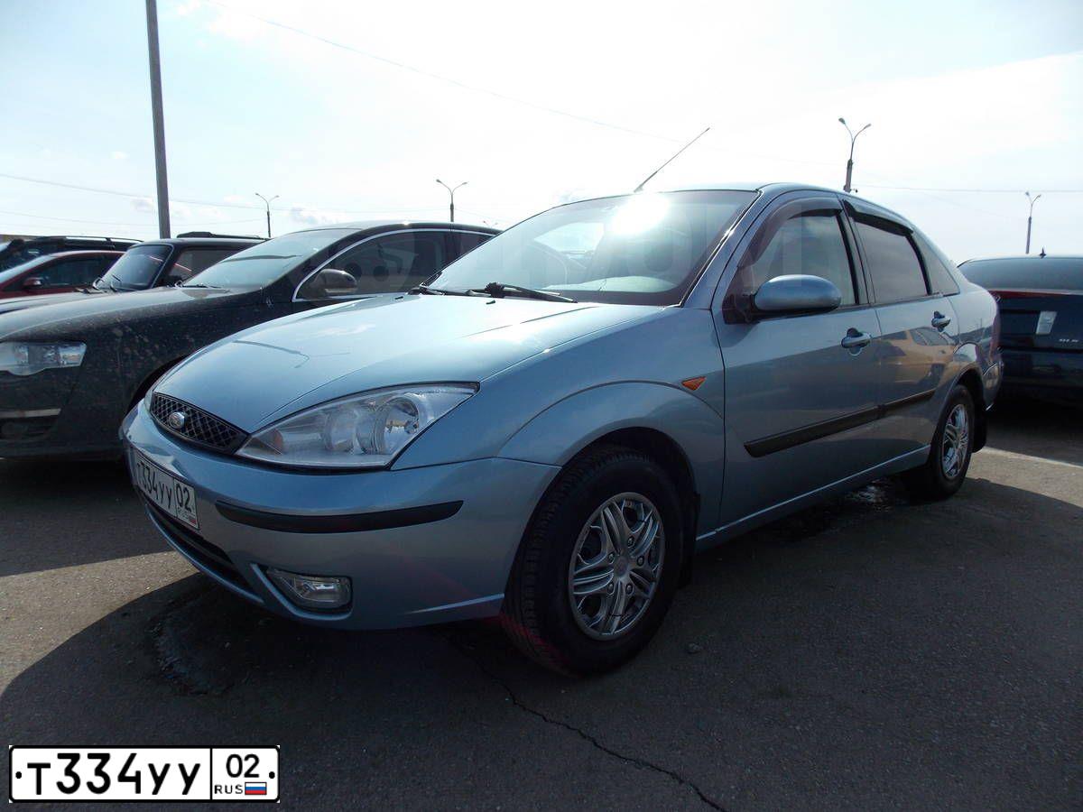 Фото автомобиля FORD FOCUS, 2004 — госномер Е793УМ35. Цвет: Светло-Серо-Голубой