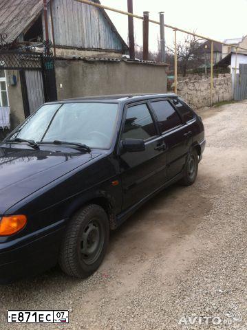 Фото автомобиля LADA 2114 SAMARA, 2008 — госномер Е871ЕС07. Цвет: ГРАФИТОВЫЙ МЕТАЛЛИК