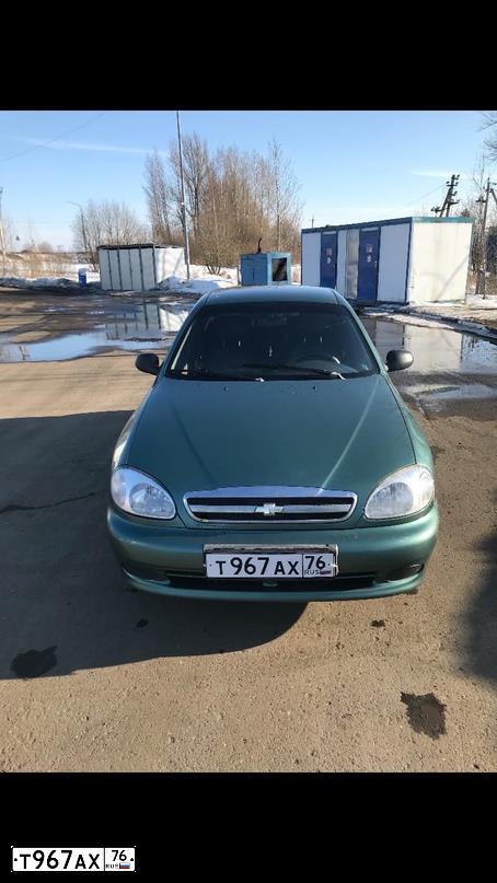 Фото автомобиля CHEVROLET LANOS, 2008 — госномер С456ВА180. Цвет: ЗЕЛЕНЫЙ