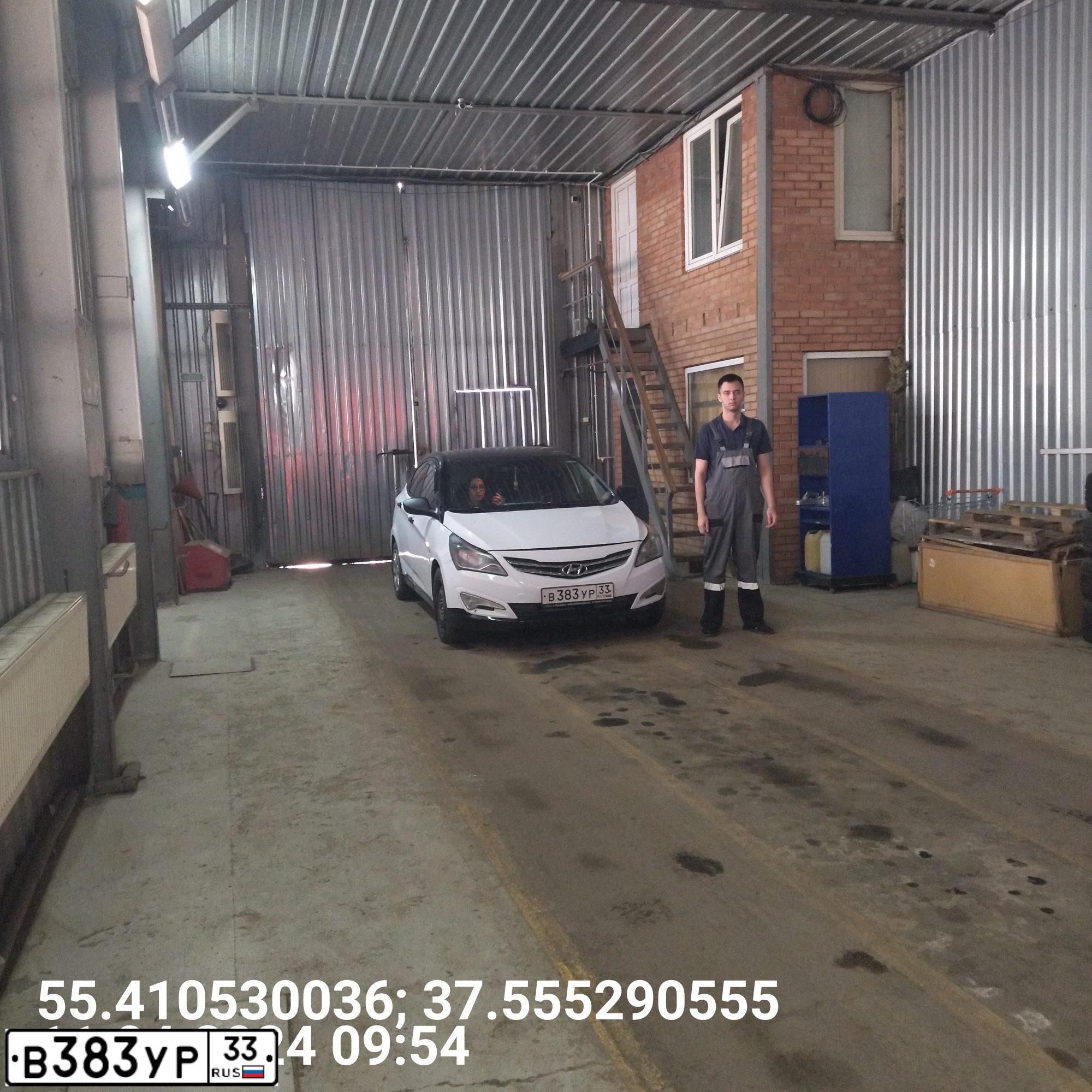 Фото автомобиля HYUNDAI SOLARIS, 2015 — госномер К329НМ62. Цвет: БЕЛЫЙ