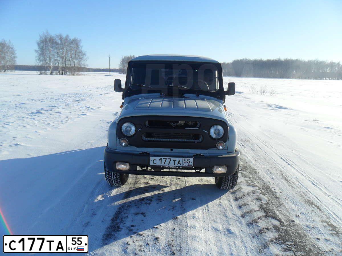 Фото автомобиля UAZ 3151 / HUNTER, 2007 — госномер С177ТА55. Цвет: СВЕТЛО-СЕРЫЙ