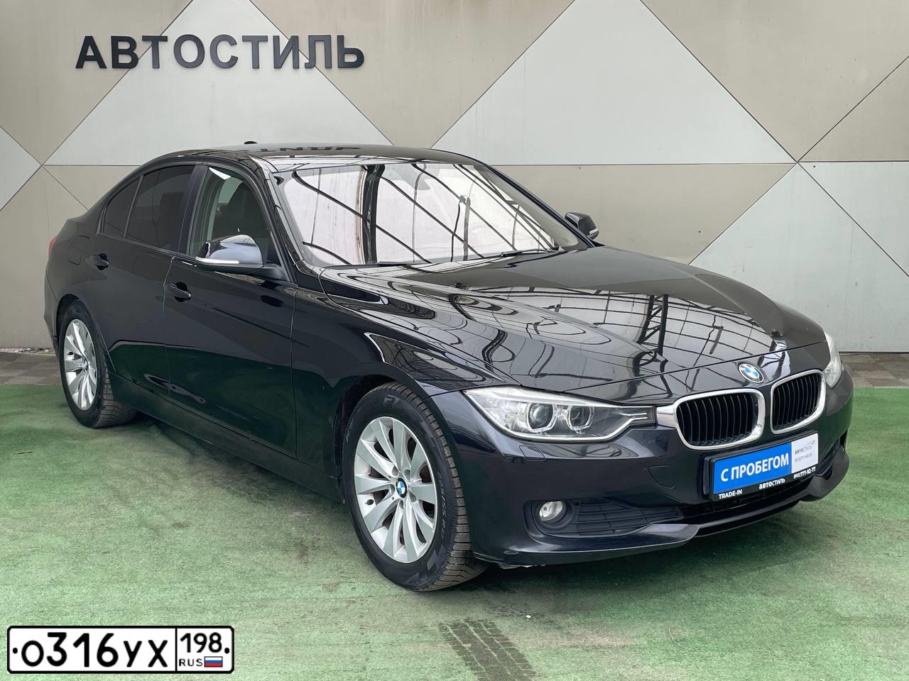 Фото автомобиля BMW 316I, 2014 — госномер К593ХН147