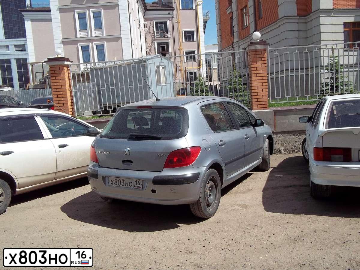 Фото автомобиля PEUGEOT 307, 2001 — госномер Т411НУ152. Цвет: СЕРЕБРИСТЫЙ