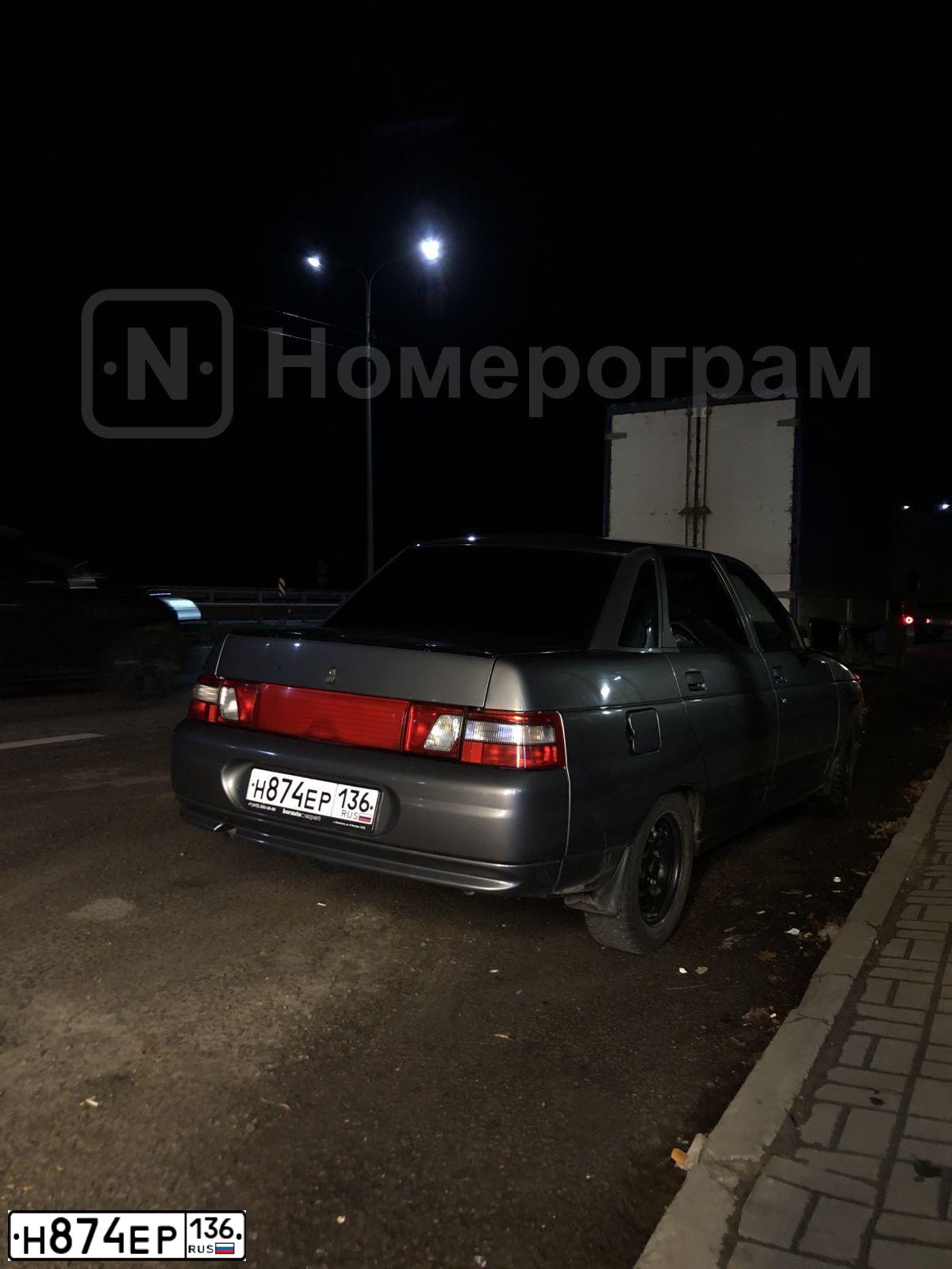 Фото автомобиля BOGDAN 2110/2111, 2011 — госномер У288КХ48. Цвет: ТЕМНО СЕРЫЙ