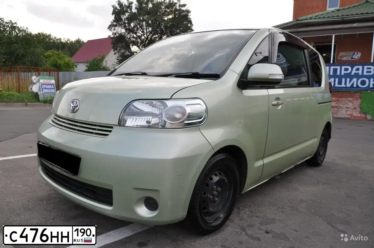 Фото автомобиля TOYOTA PORTE, 2007 — госномер В187РВ155