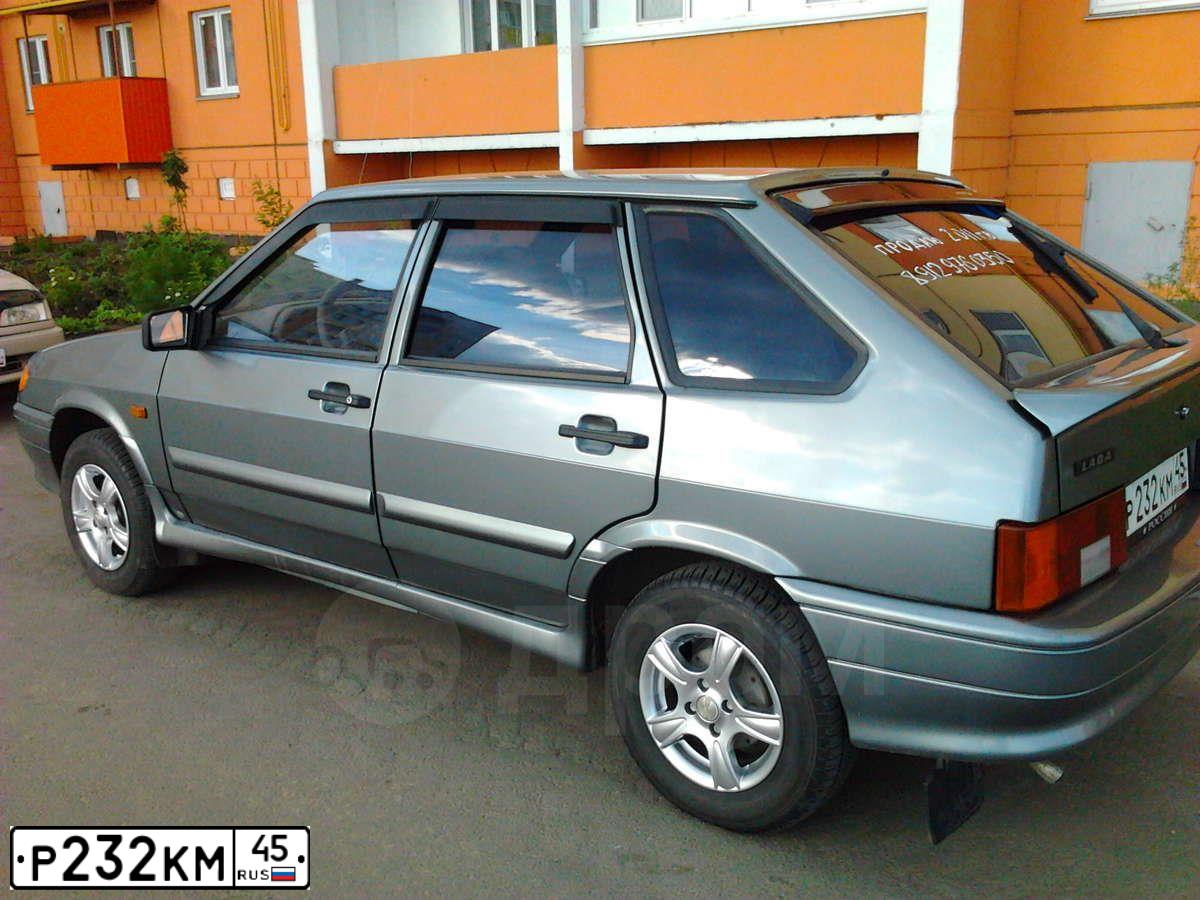 Фото автомобиля LADA 2114 SAMARA, 2011 — госномер Р232КМ45. Цвет: СРЕДНИЙ СЕРО-ЗЕЛЕНЫЙ МЕТ.